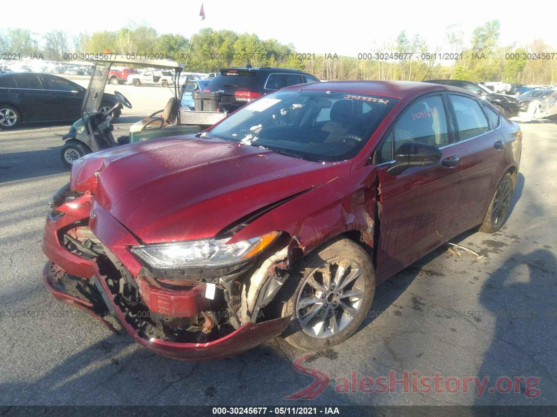 3FA6P0HD2HR310584 2017 FORD FUSION