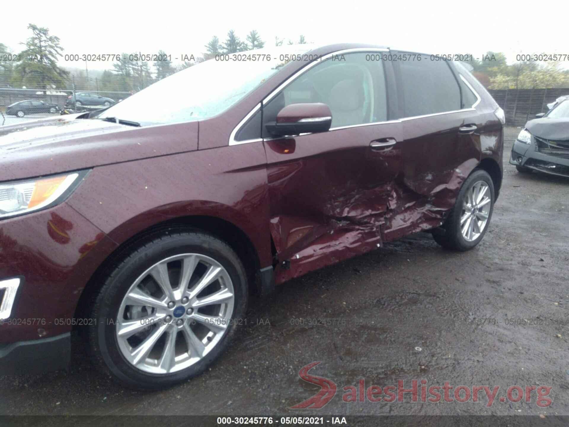 2FMPK4K80HBB70917 2017 FORD EDGE