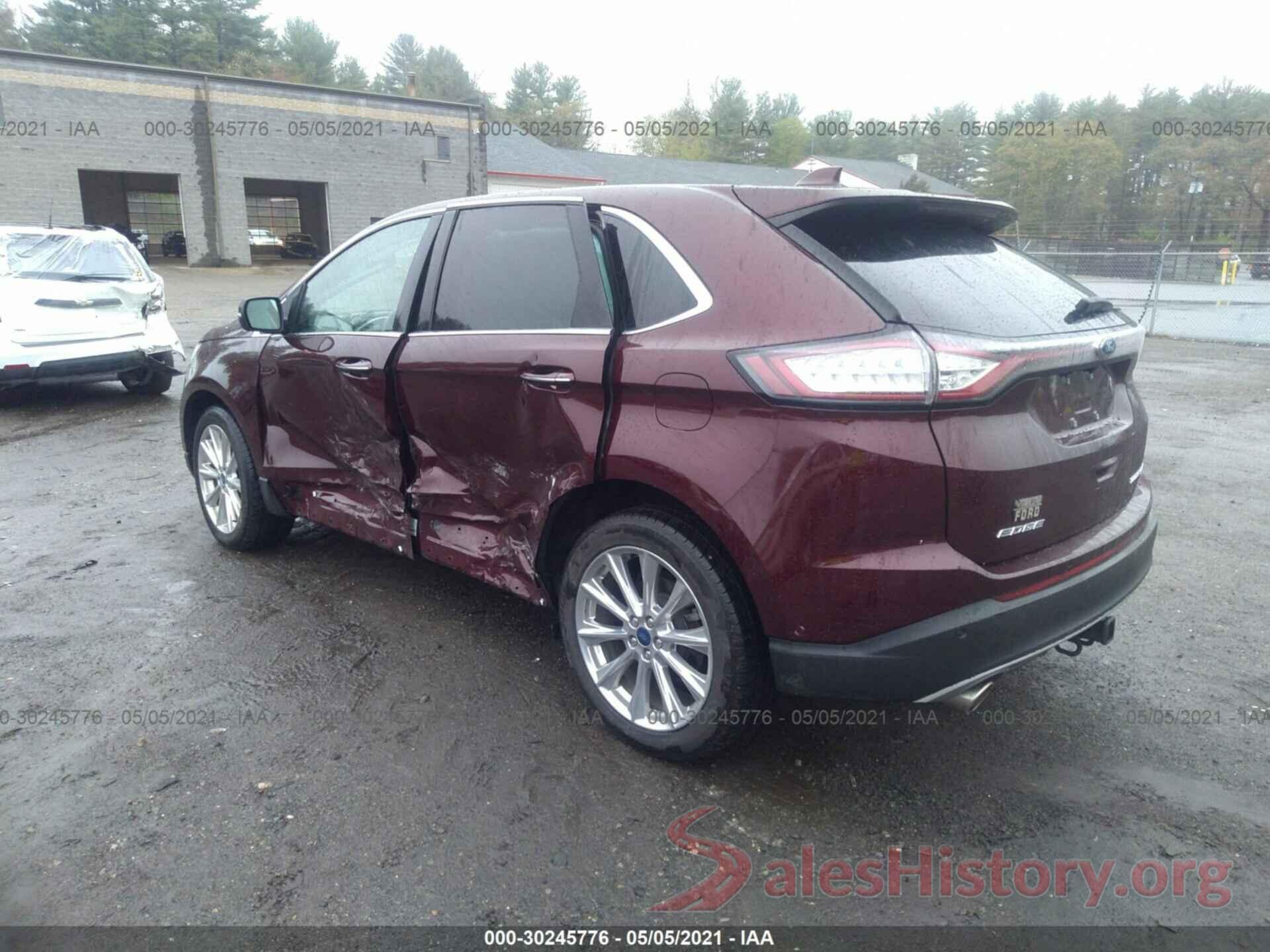 2FMPK4K80HBB70917 2017 FORD EDGE