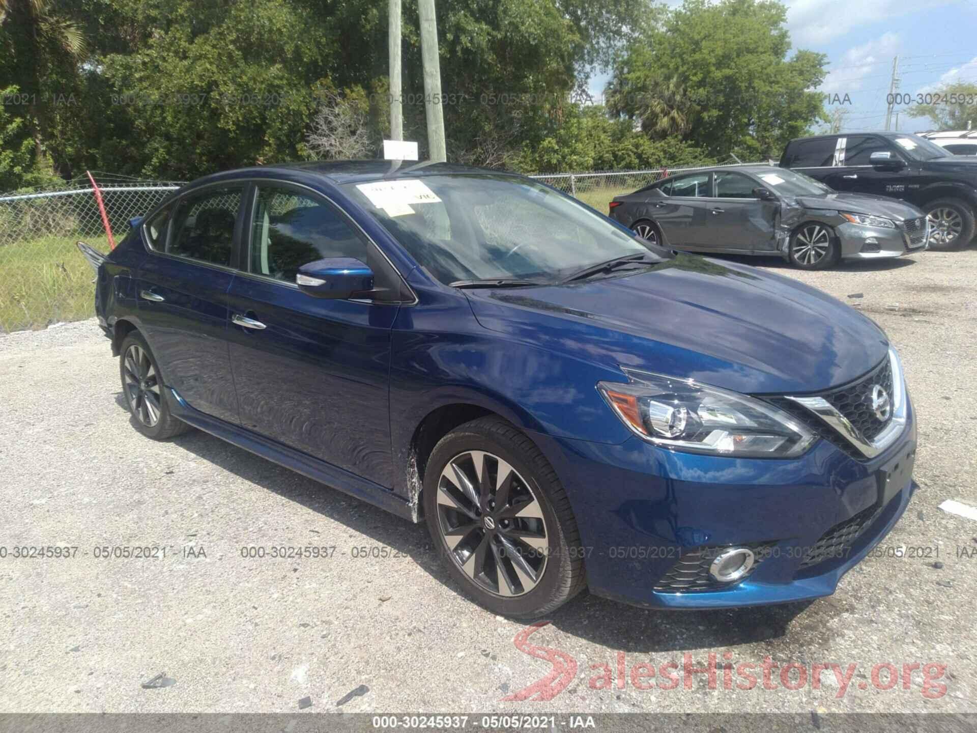 3N1AB7APXKY279584 2019 NISSAN SENTRA