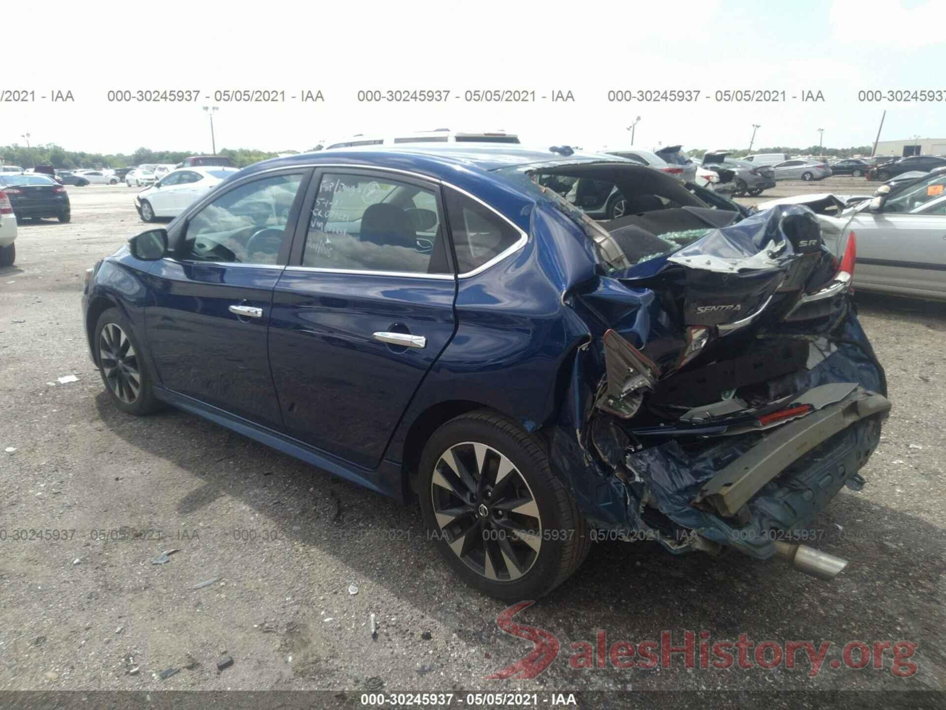 3N1AB7APXKY279584 2019 NISSAN SENTRA