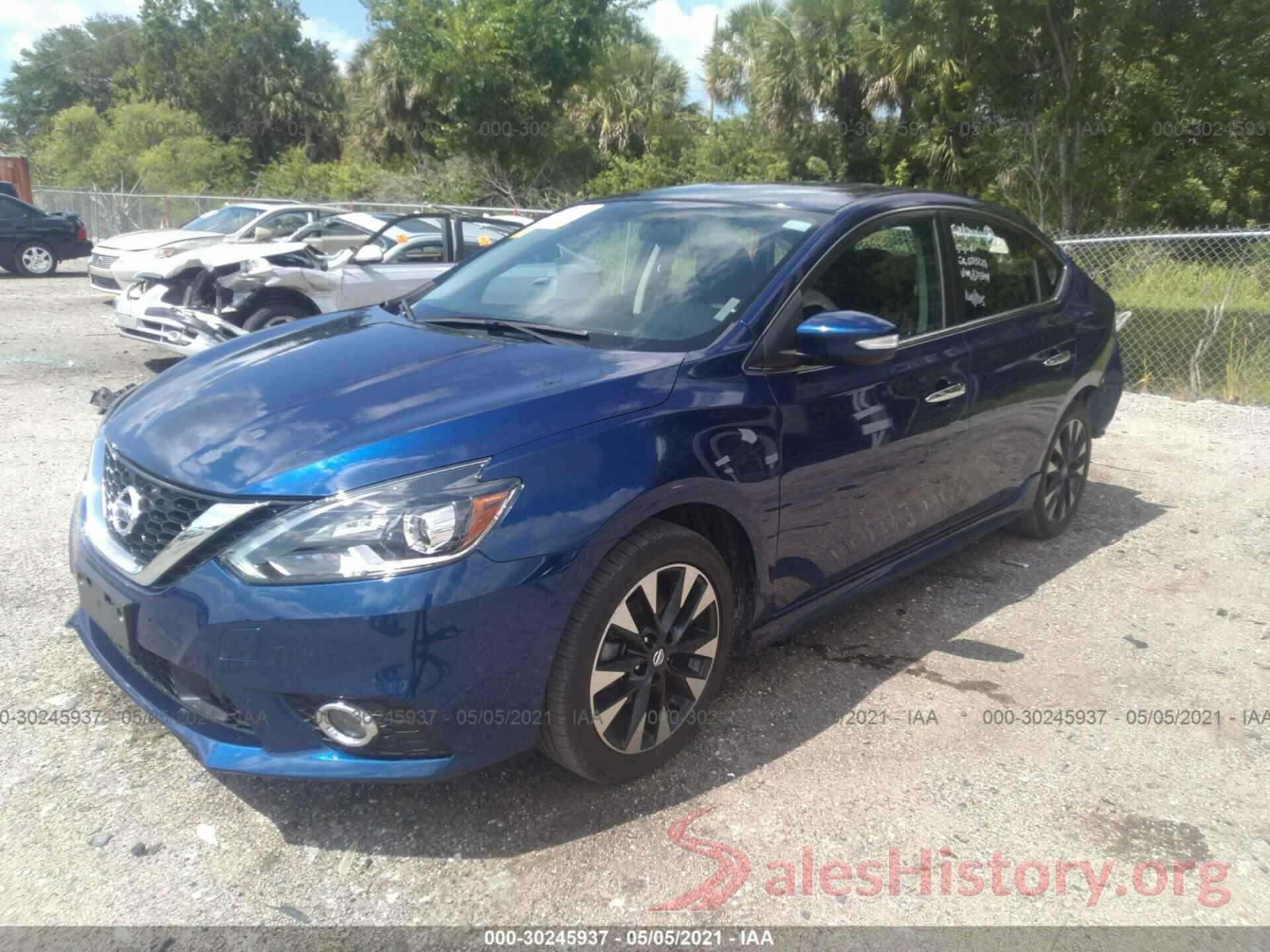 3N1AB7APXKY279584 2019 NISSAN SENTRA