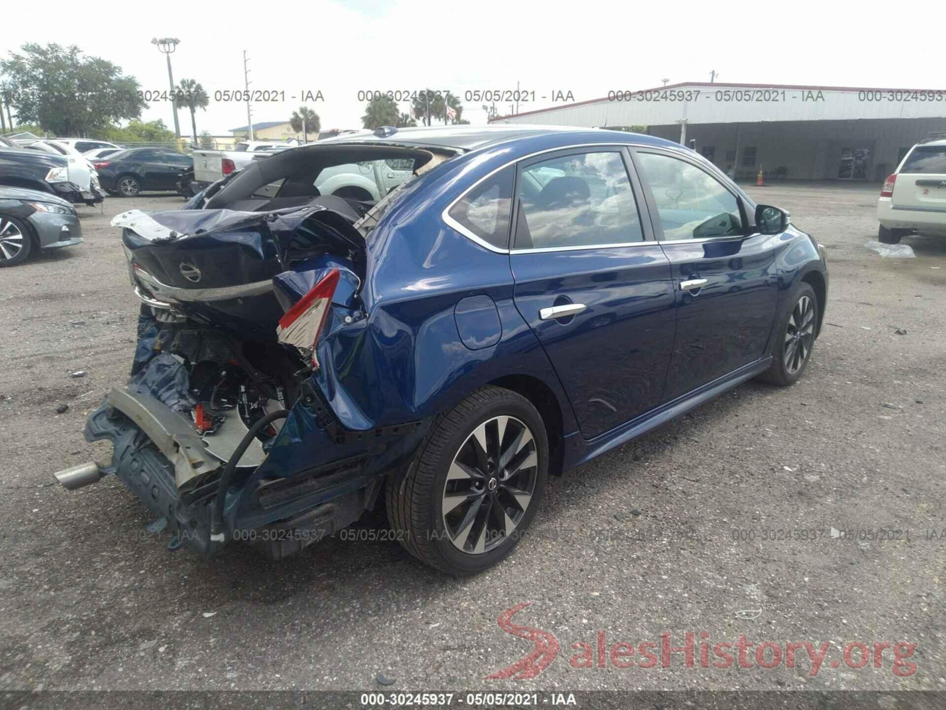 3N1AB7APXKY279584 2019 NISSAN SENTRA