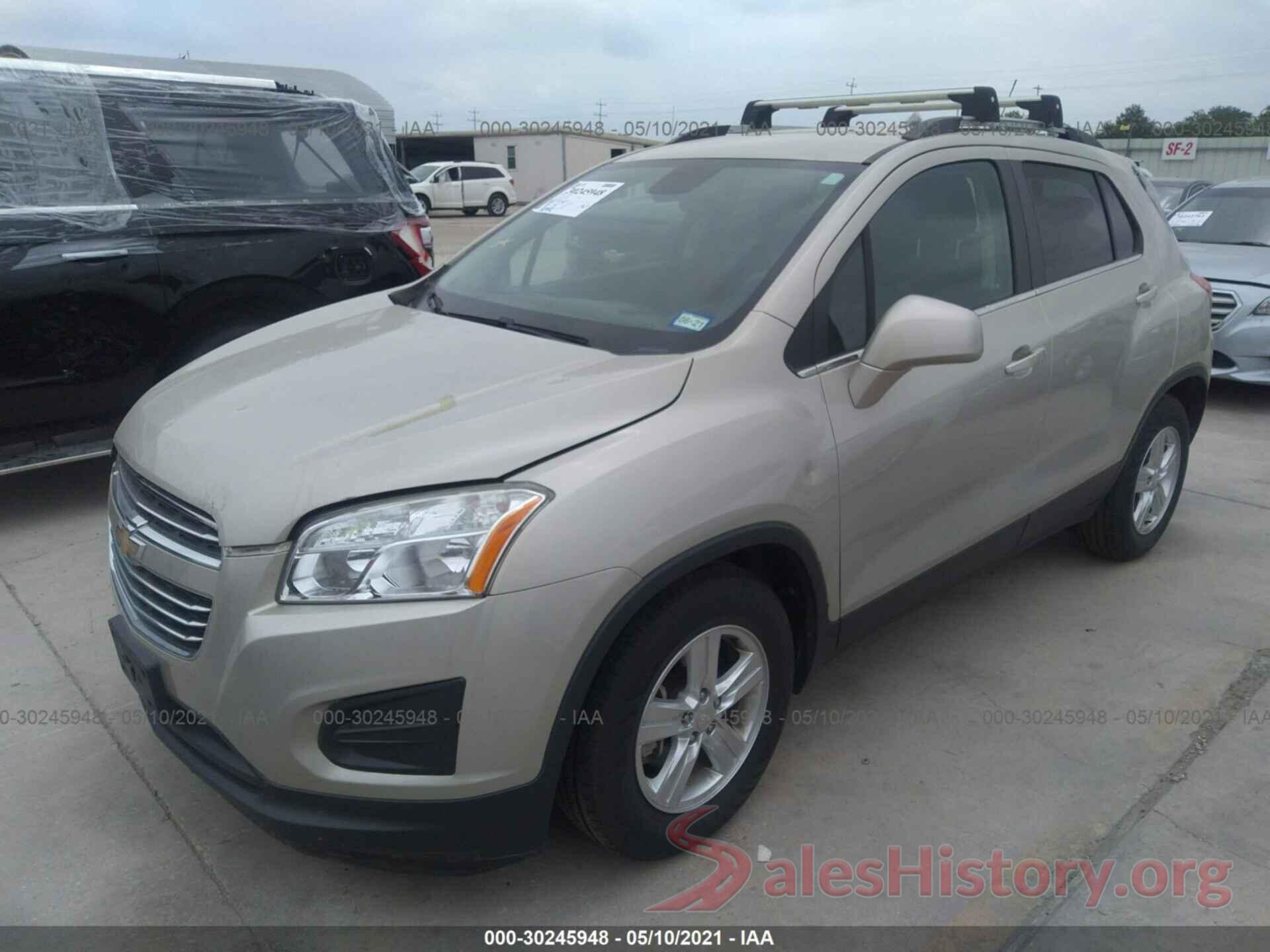 3GNCJLSBXGL230840 2016 CHEVROLET TRAX