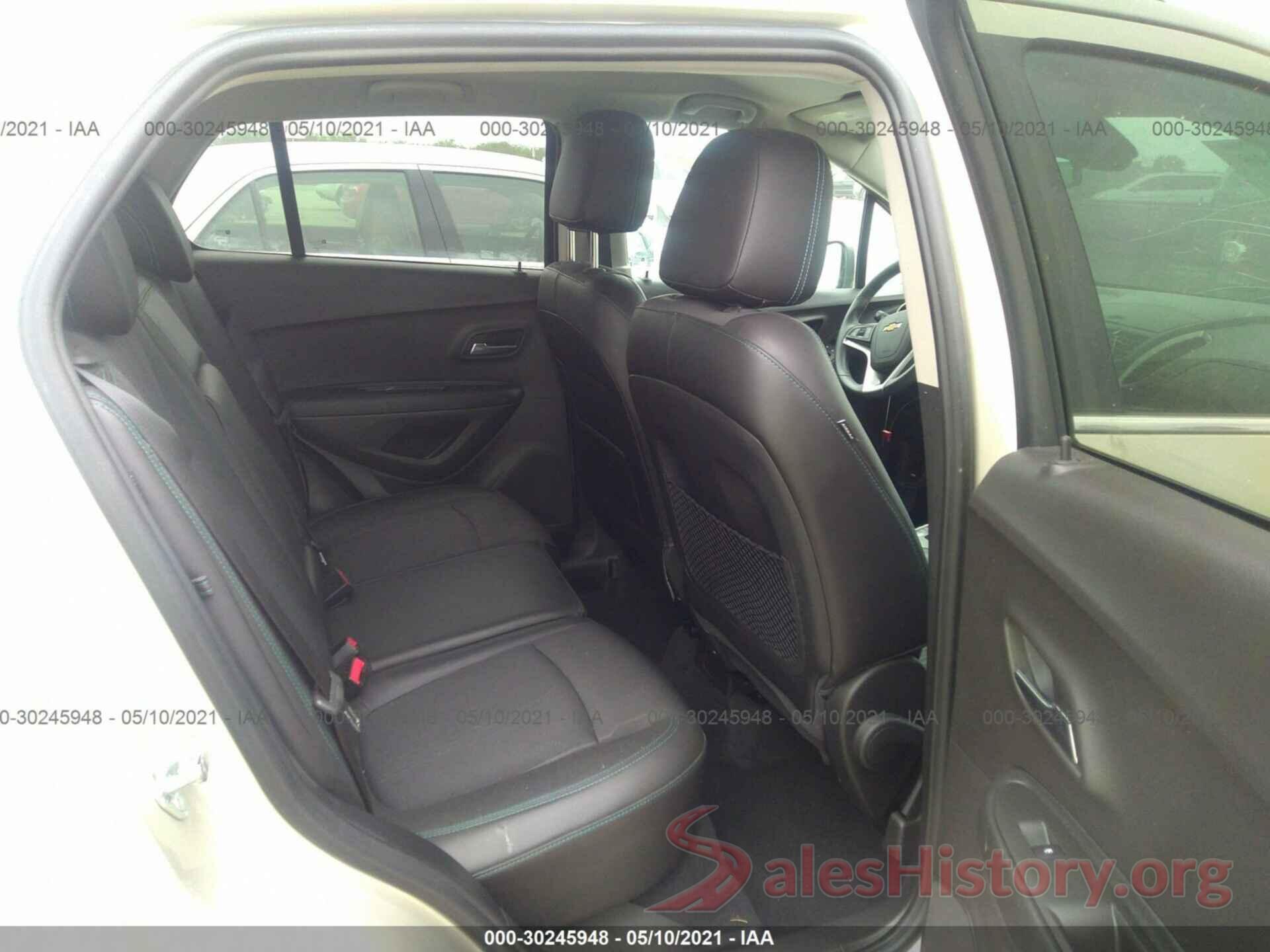 3GNCJLSBXGL230840 2016 CHEVROLET TRAX