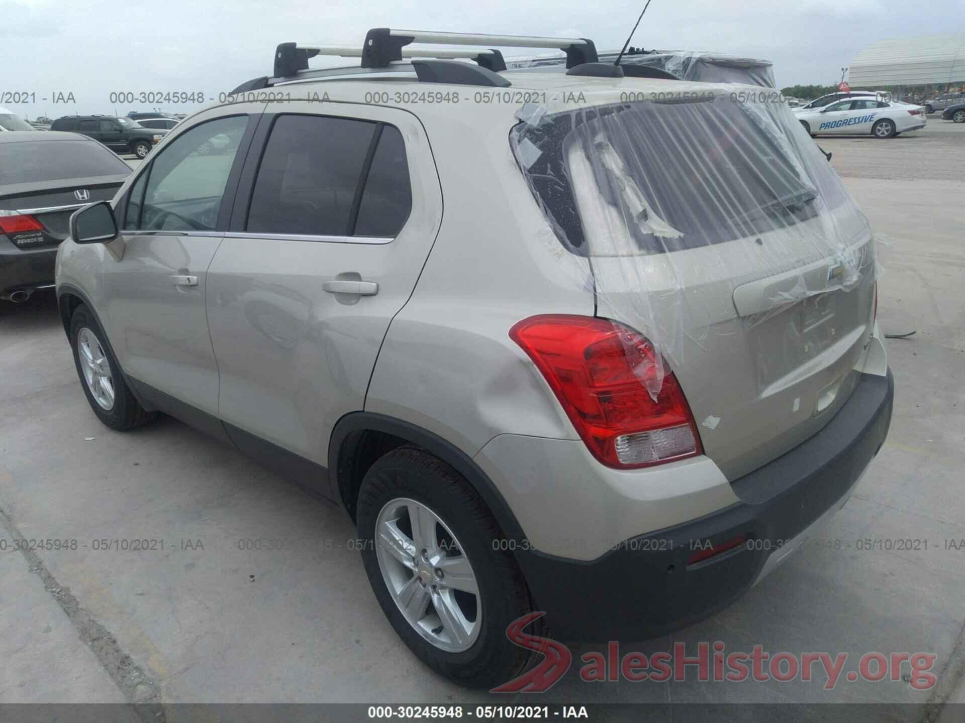 3GNCJLSBXGL230840 2016 CHEVROLET TRAX