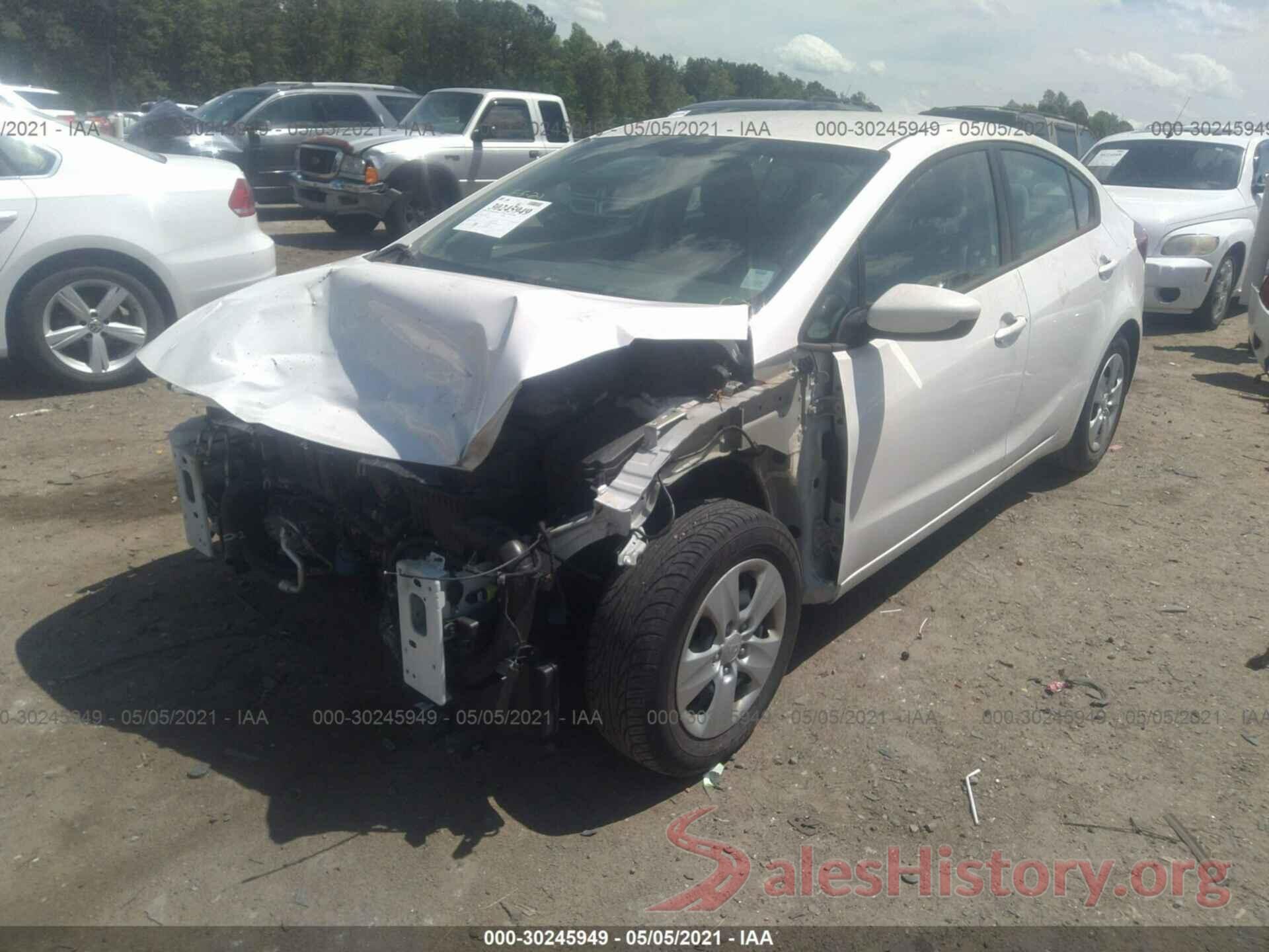 3KPFL4A77HE140974 2017 KIA FORTE