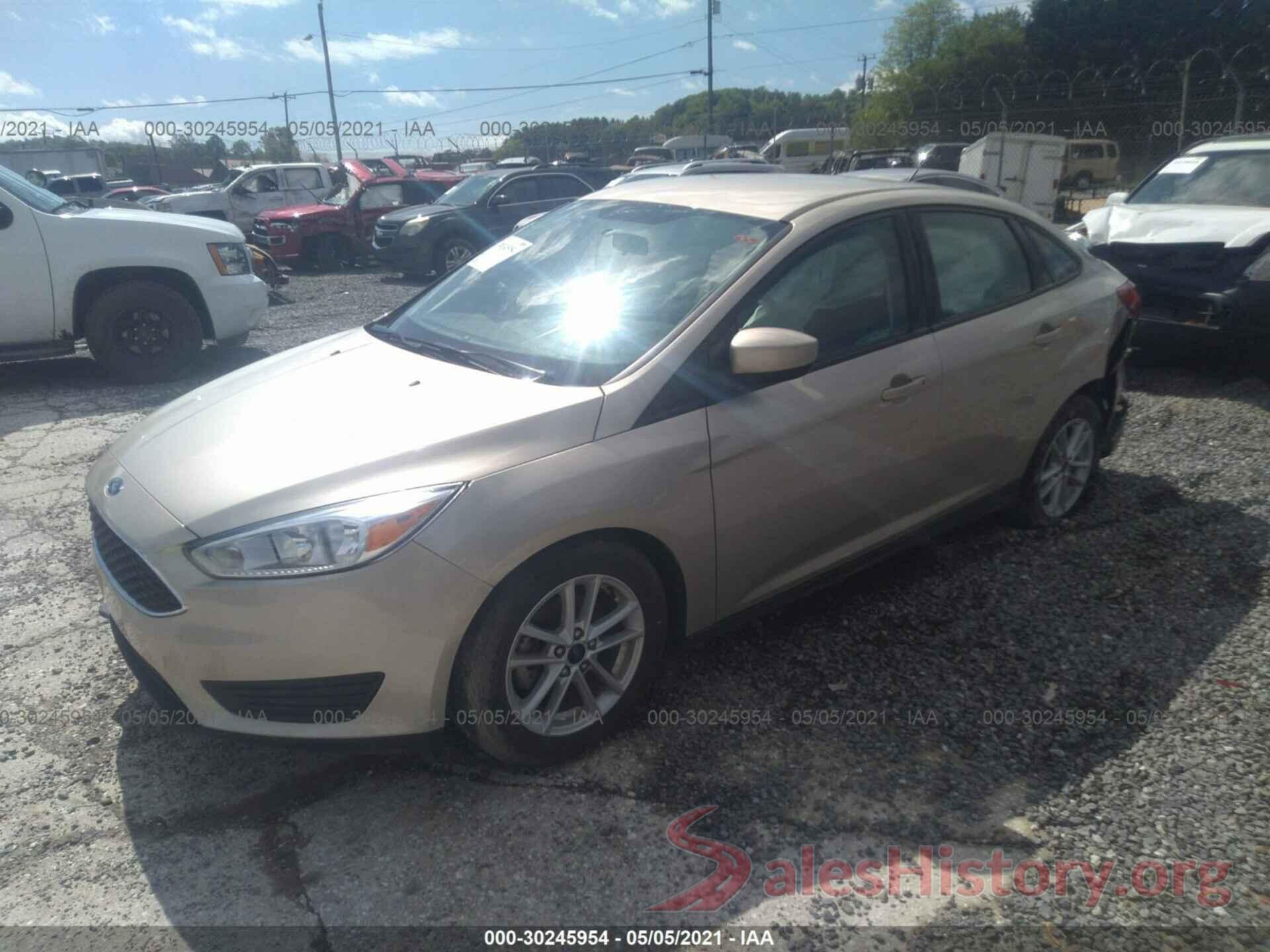 1FADP3F29JL298822 2018 FORD FOCUS