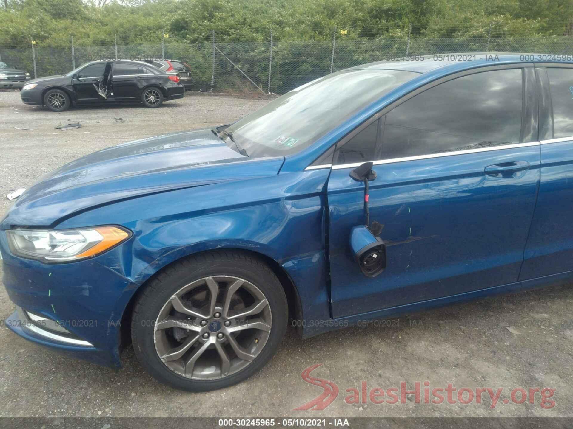 3FA6P0H72HR317125 2017 FORD FUSION