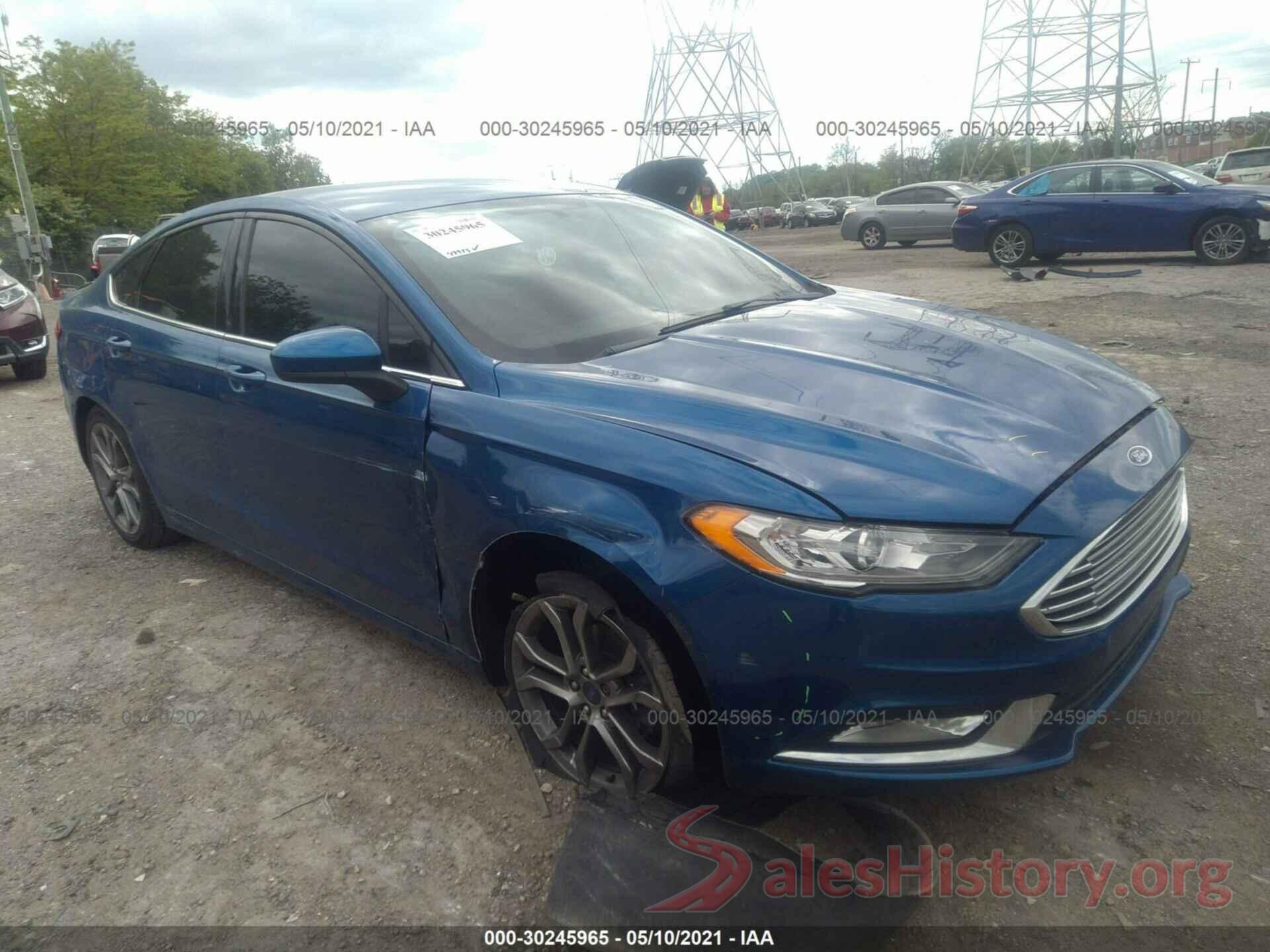 3FA6P0H72HR317125 2017 FORD FUSION