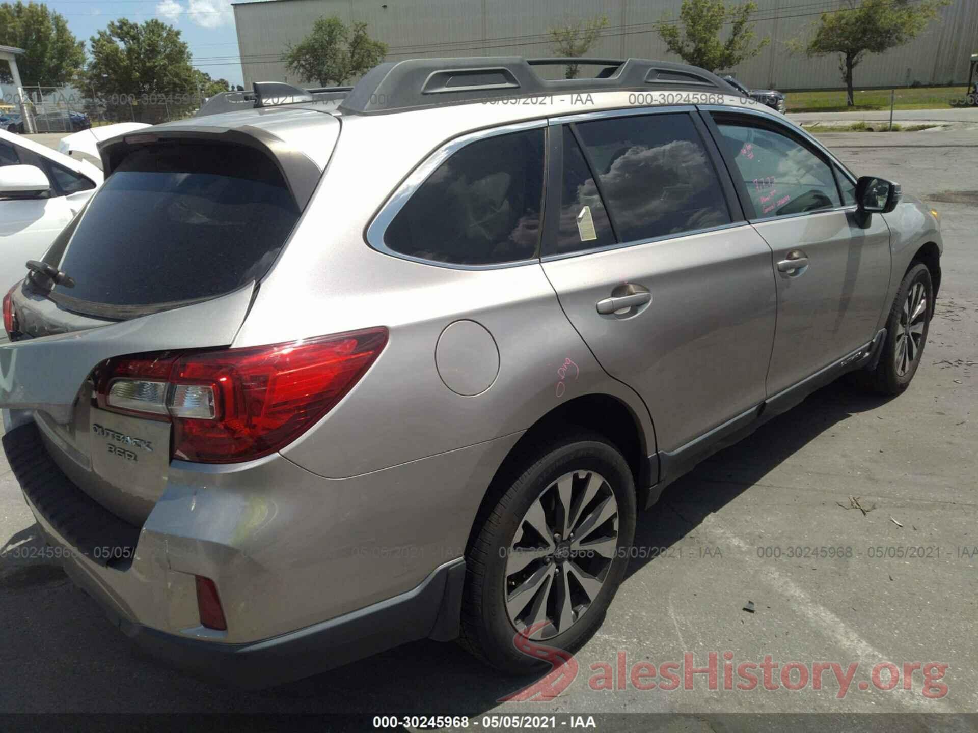 4S4BSENCXG3360500 2016 SUBARU OUTBACK