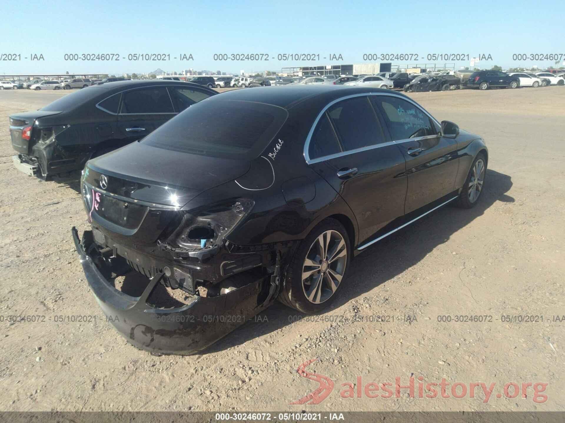 55SWF4JB2HU206562 2017 MERCEDES-BENZ C-CLASS