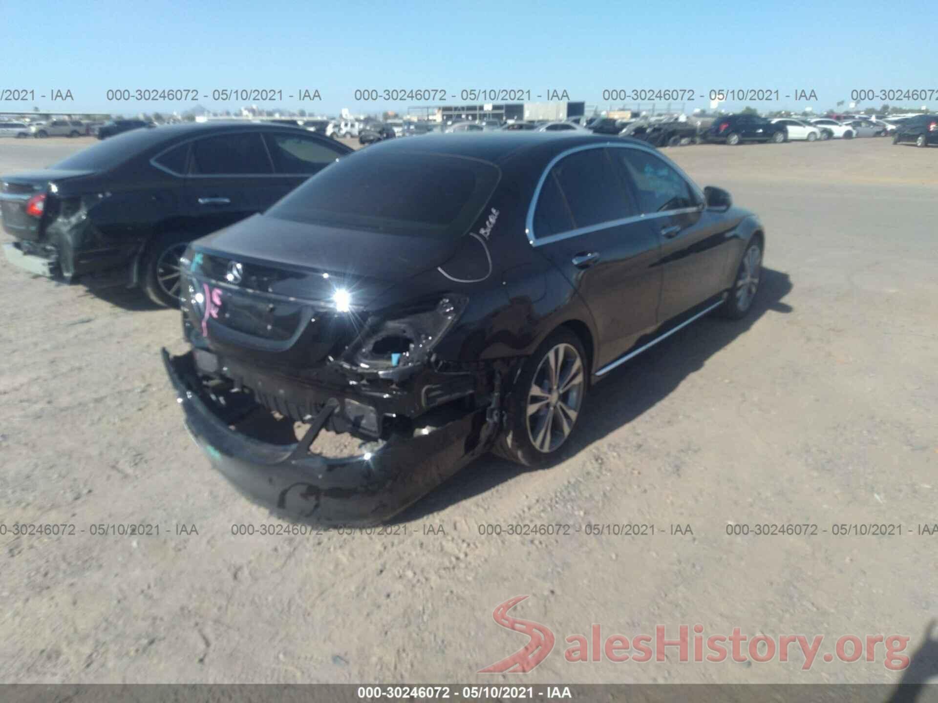 55SWF4JB2HU206562 2017 MERCEDES-BENZ C-CLASS