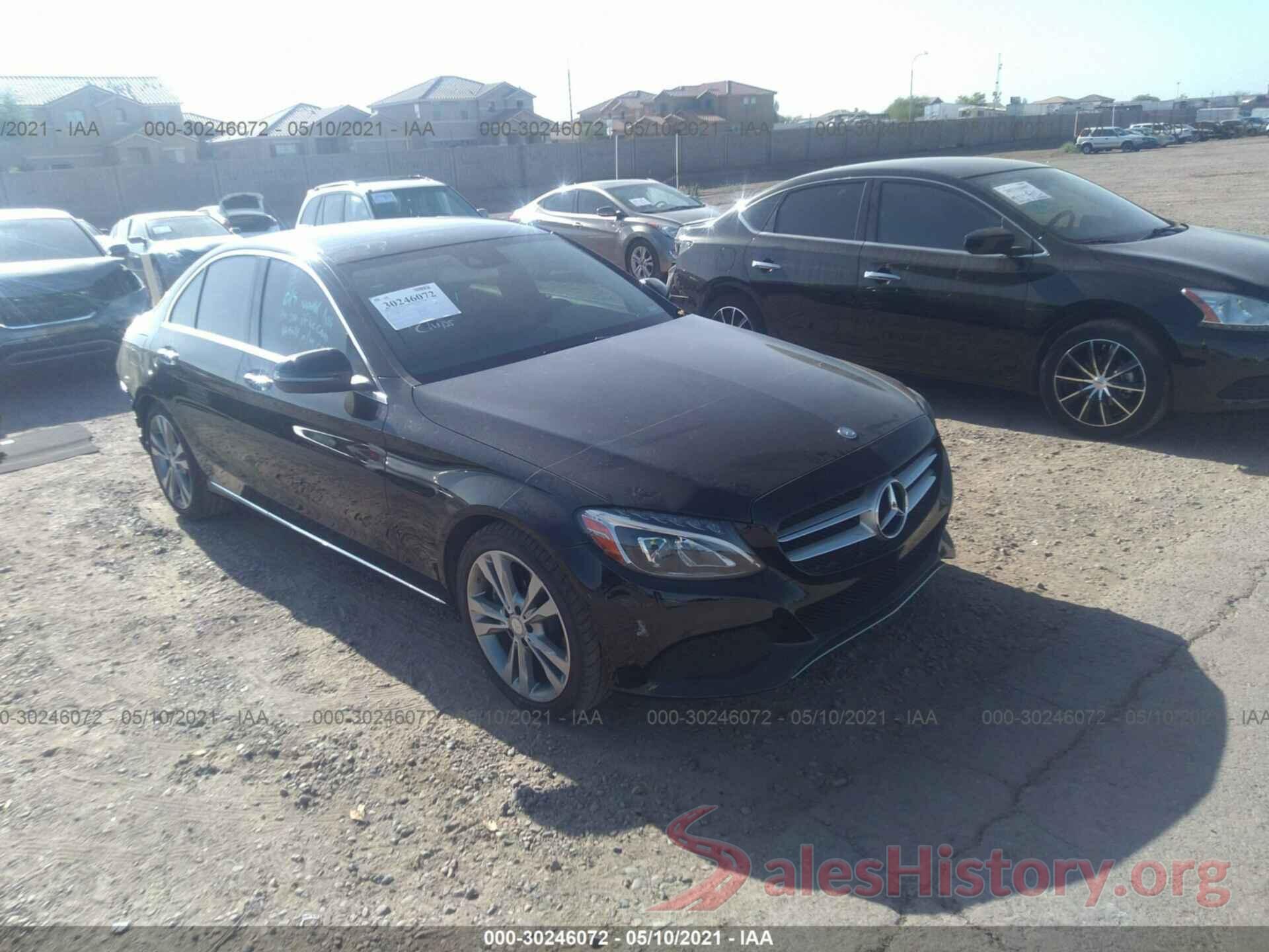 55SWF4JB2HU206562 2017 MERCEDES-BENZ C-CLASS