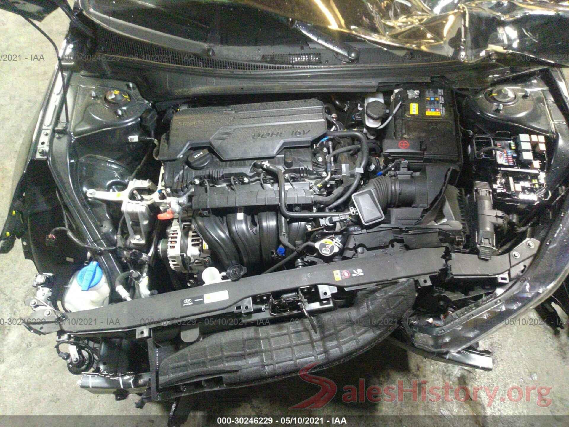 KMHLL4AG7MU072993 2021 HYUNDAI ELANTRA