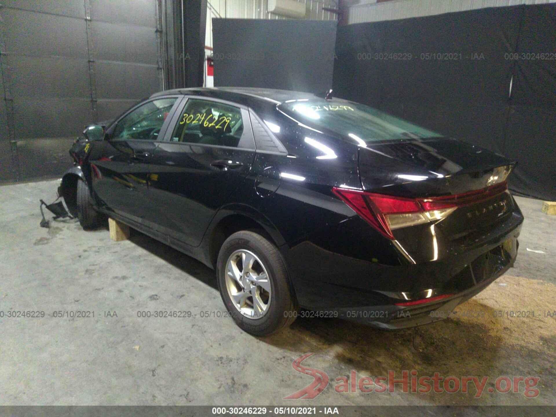 KMHLL4AG7MU072993 2021 HYUNDAI ELANTRA