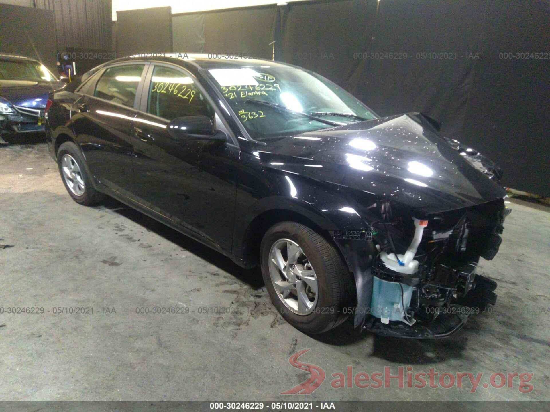 KMHLL4AG7MU072993 2021 HYUNDAI ELANTRA