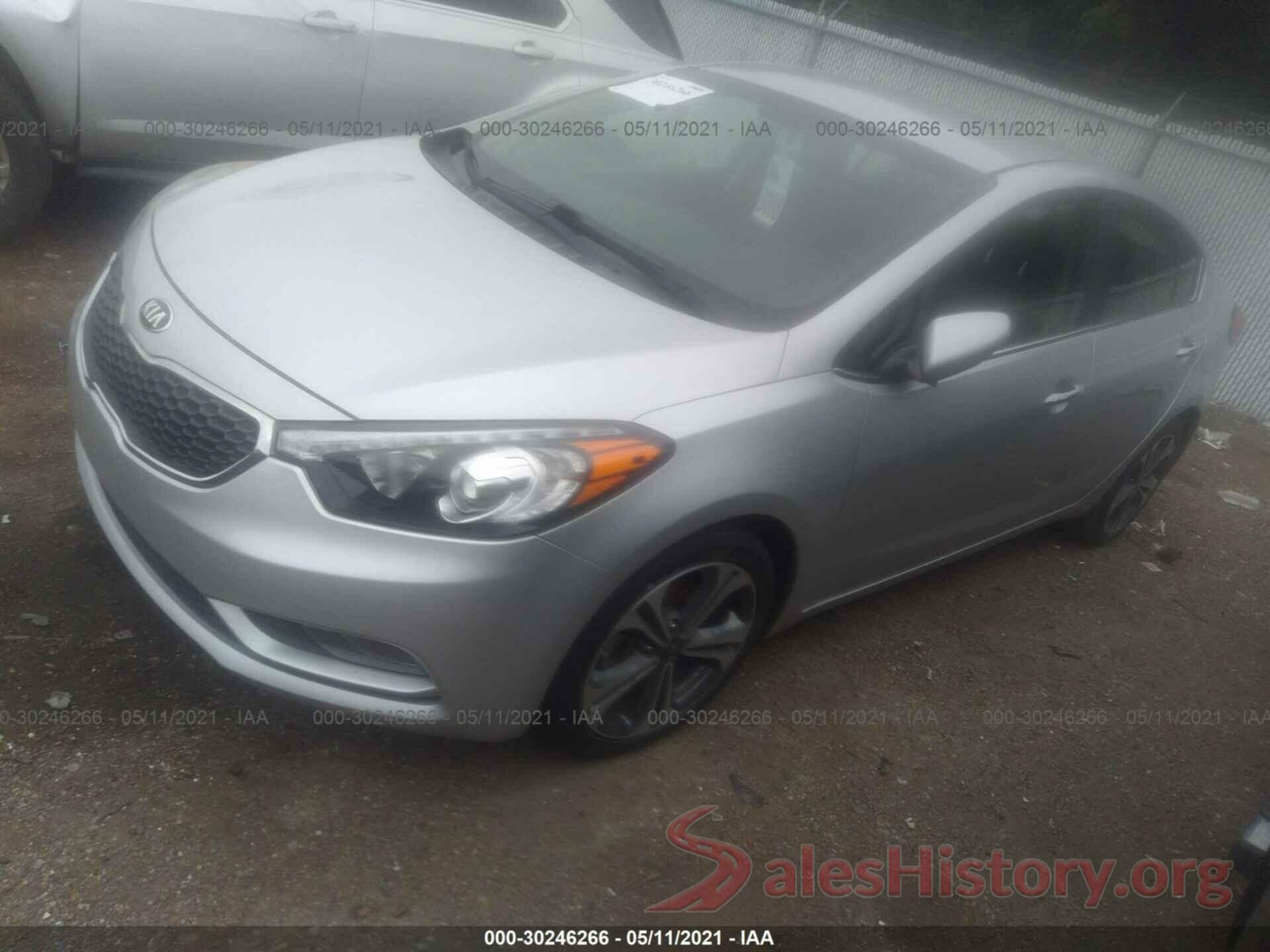 KNAFX4A89G5529524 2016 KIA FORTE