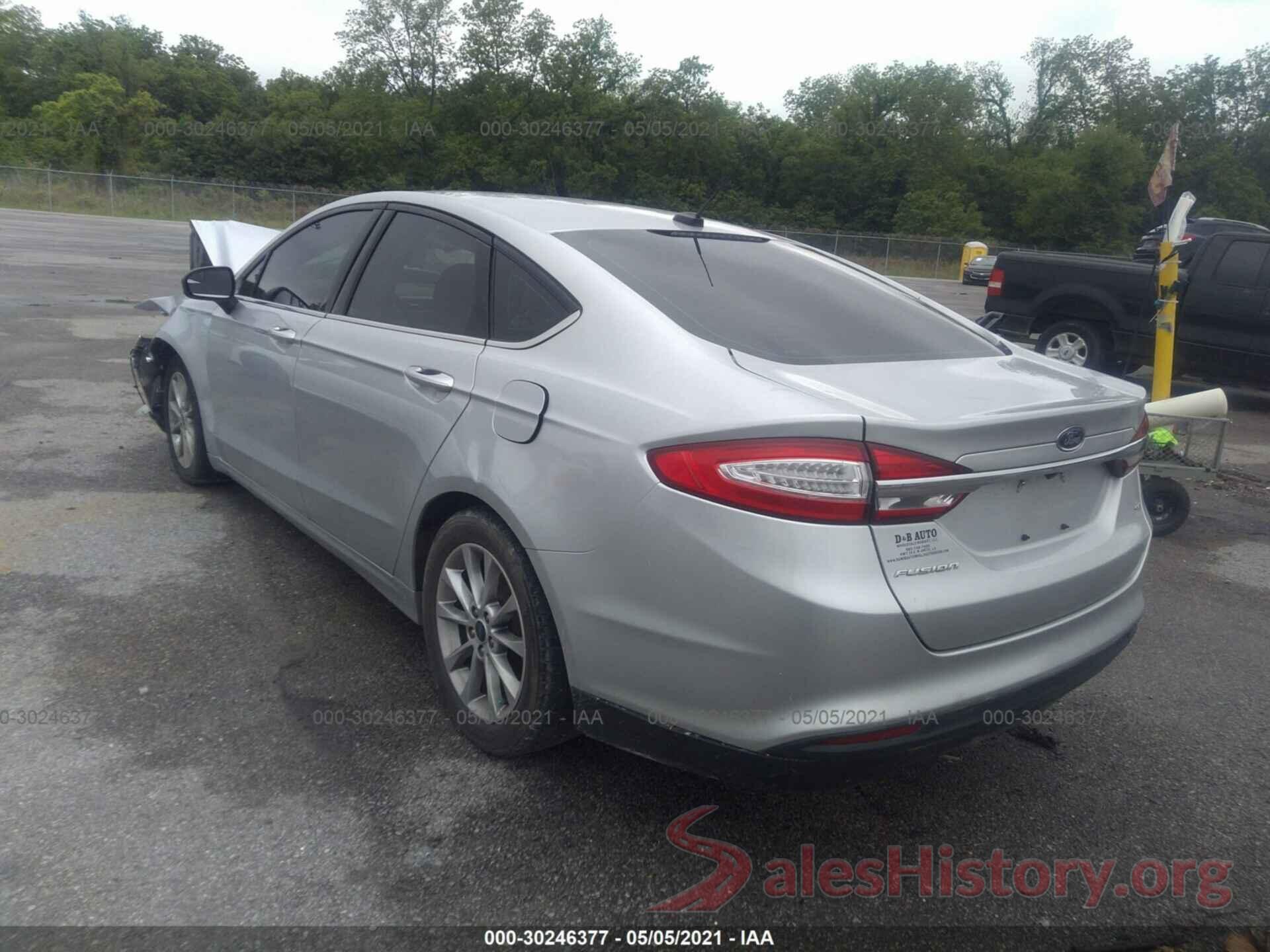 3FA6P0H77HR116496 2017 FORD FUSION