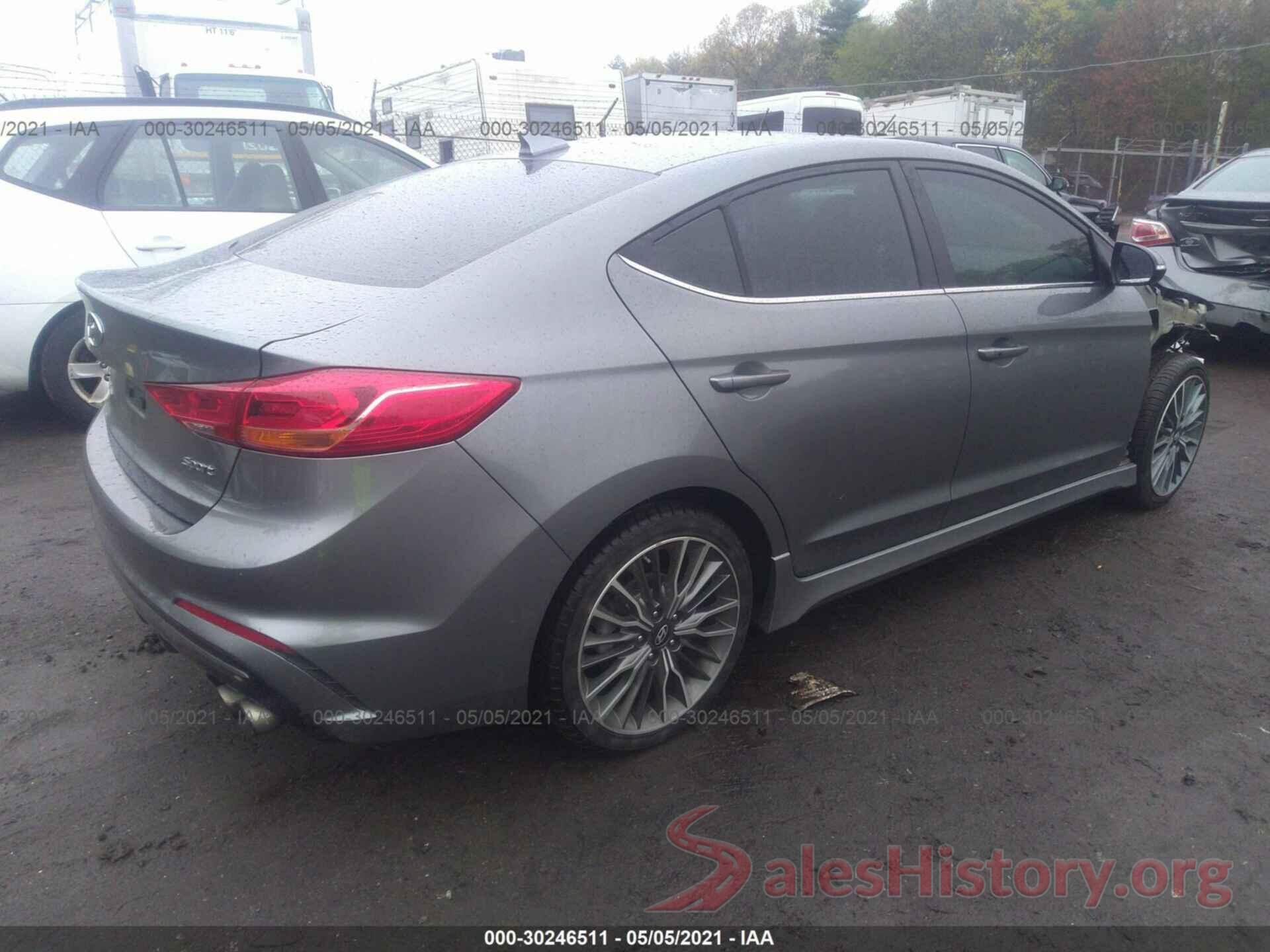 KMHD04LBXHU358664 2017 HYUNDAI ELANTRA