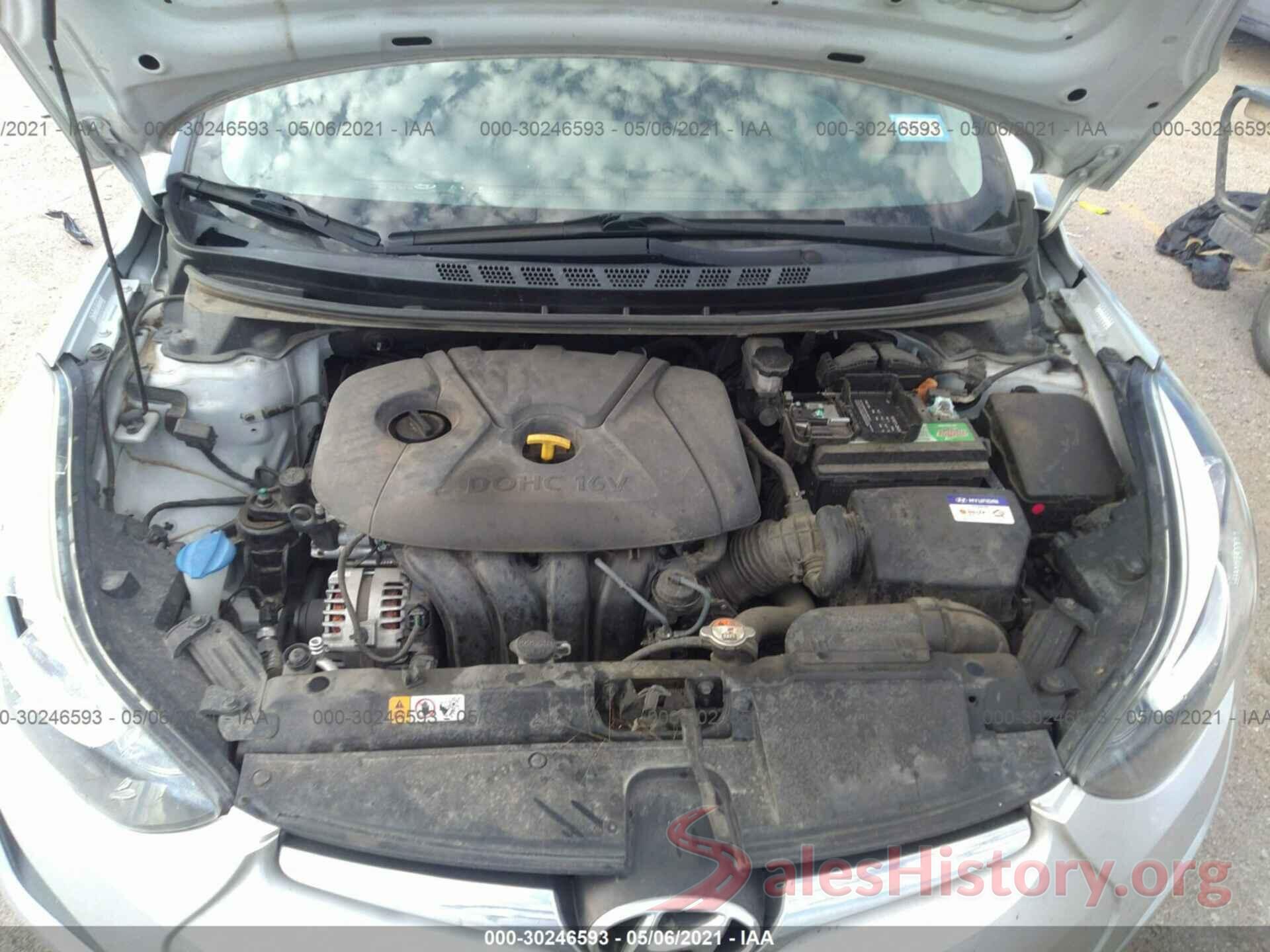 KMHDH4AEXGU548128 2016 HYUNDAI ELANTRA