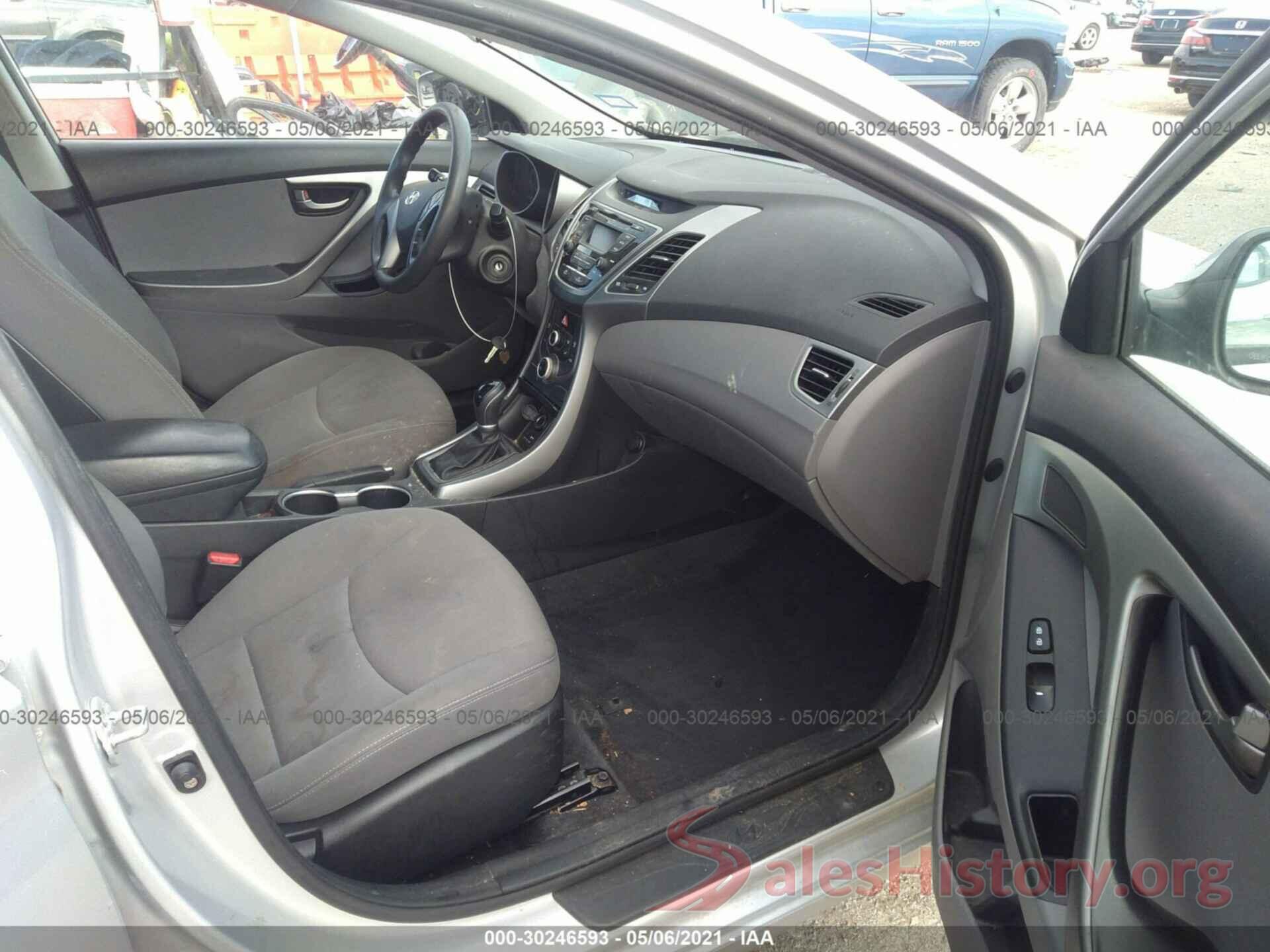 KMHDH4AEXGU548128 2016 HYUNDAI ELANTRA