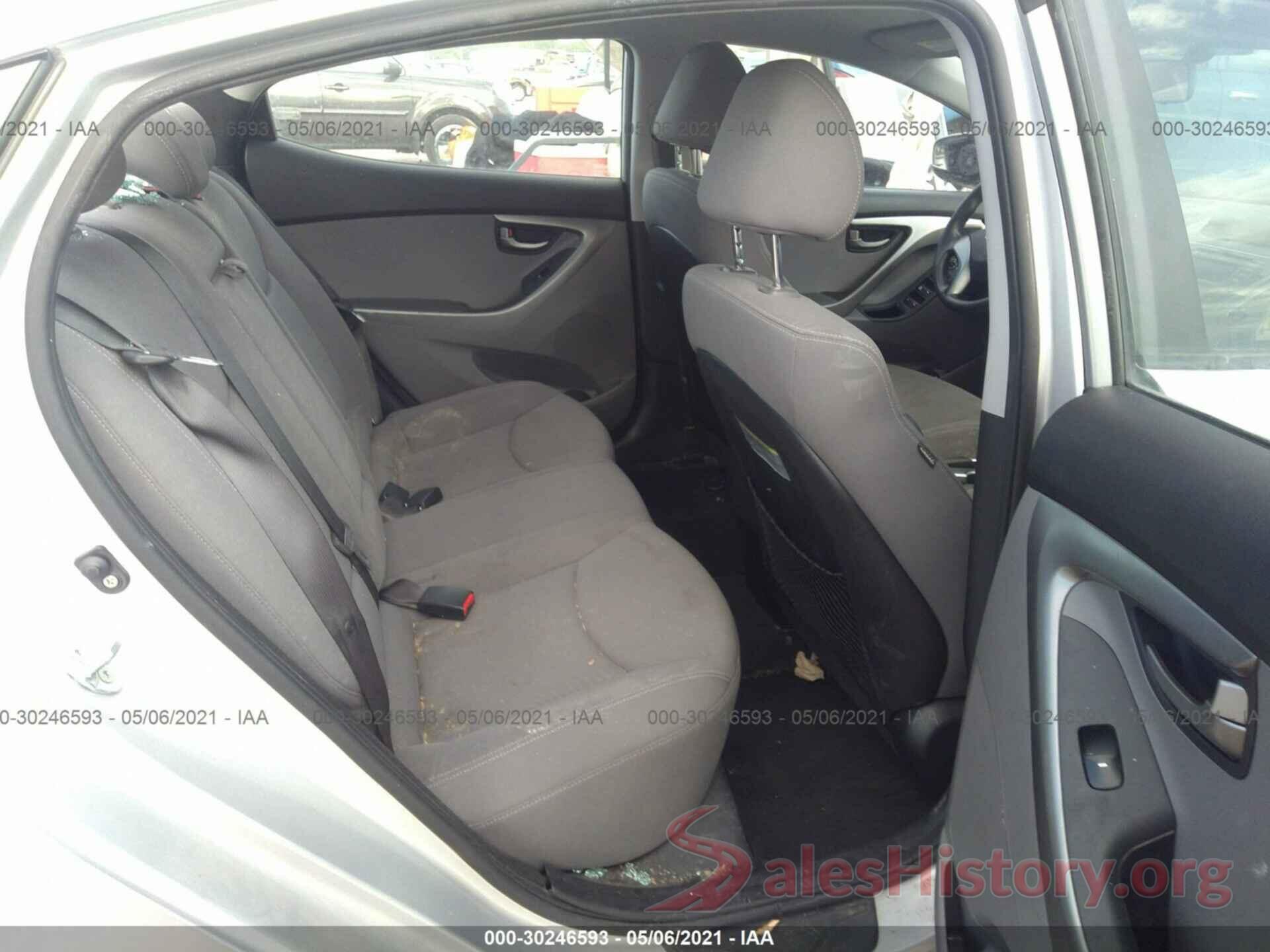 KMHDH4AEXGU548128 2016 HYUNDAI ELANTRA