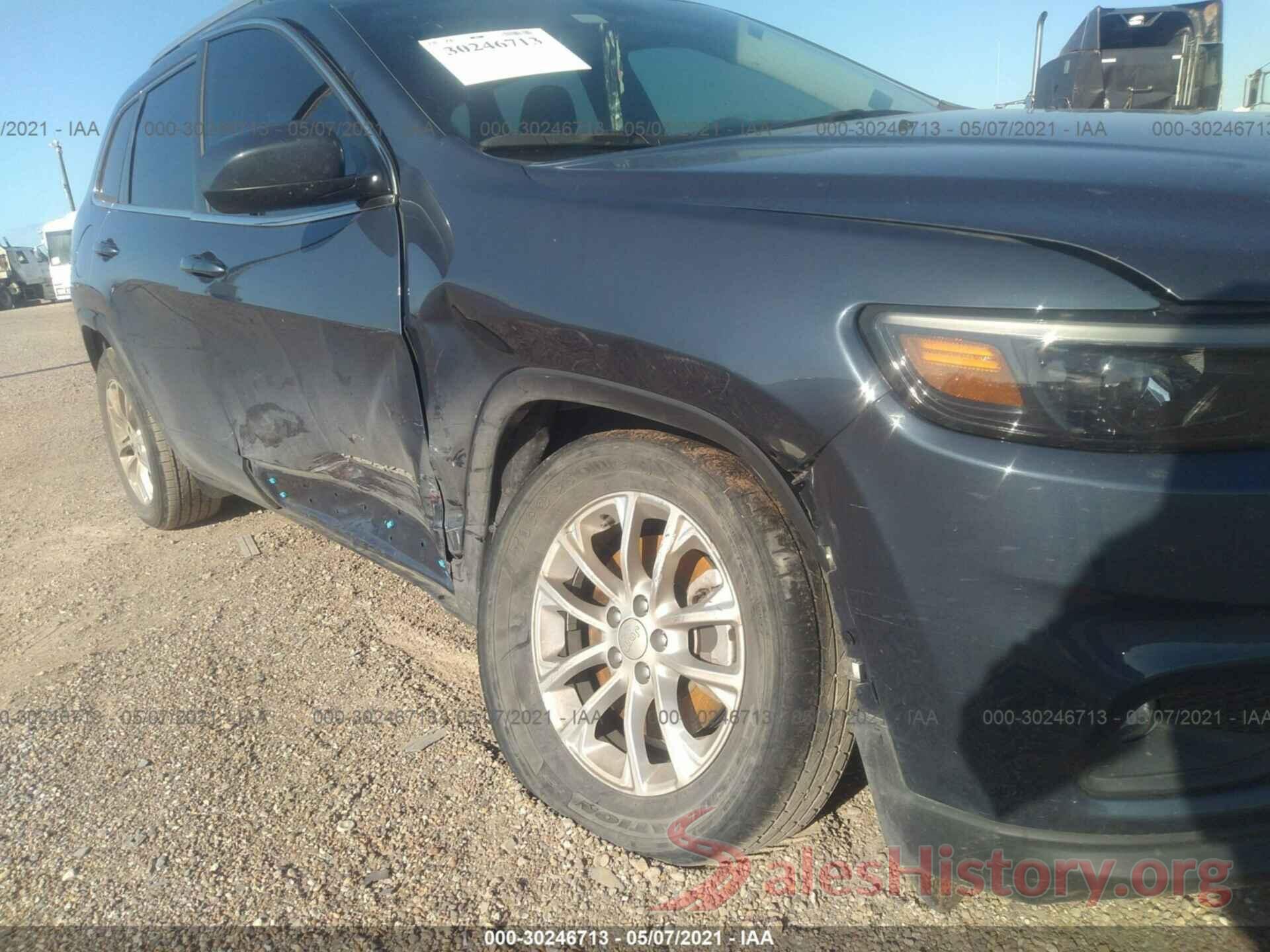 1C4PJLCB8KD466796 2019 JEEP CHEROKEE