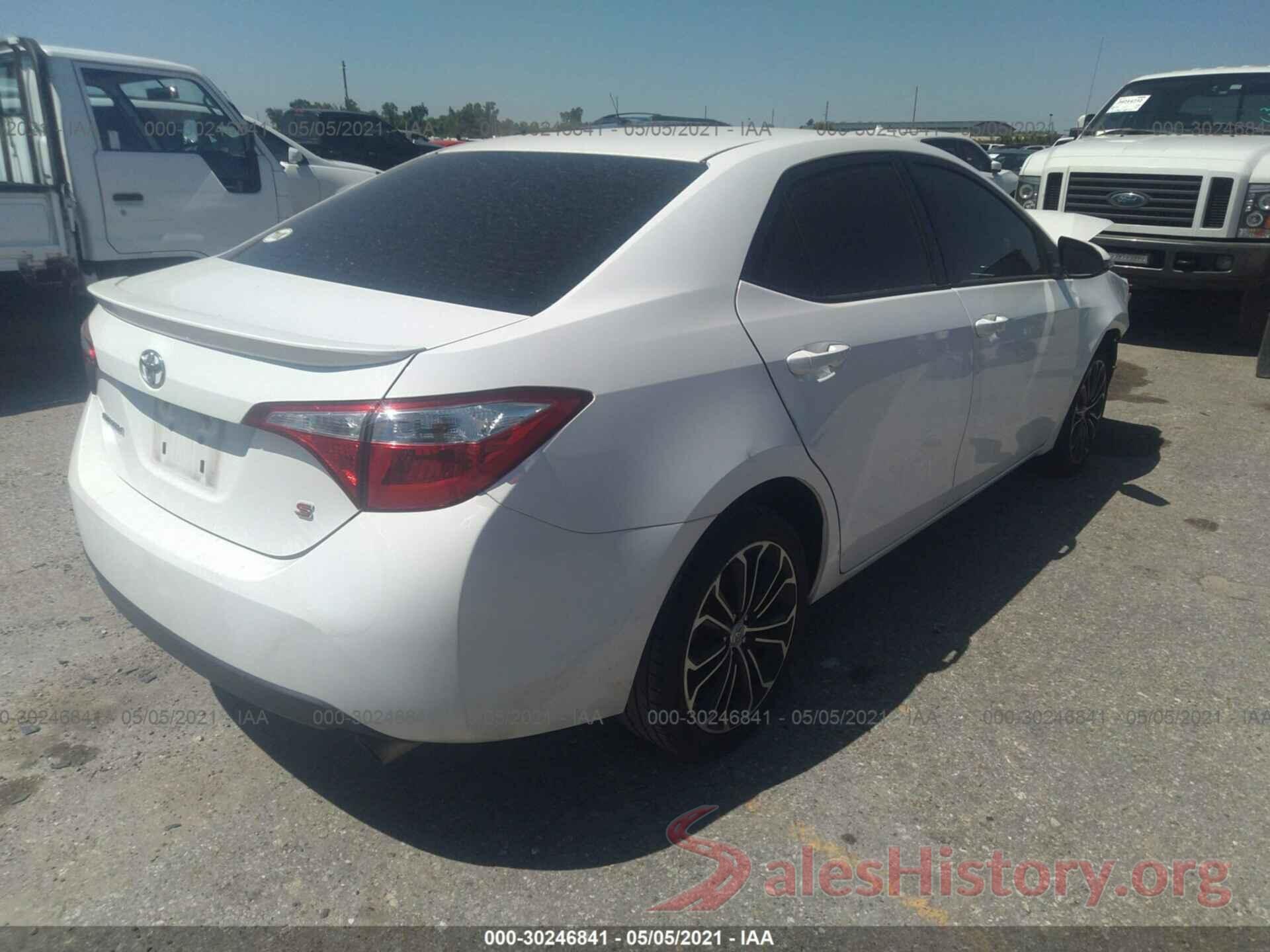 2T1BURHE1GC659495 2016 TOYOTA COROLLA