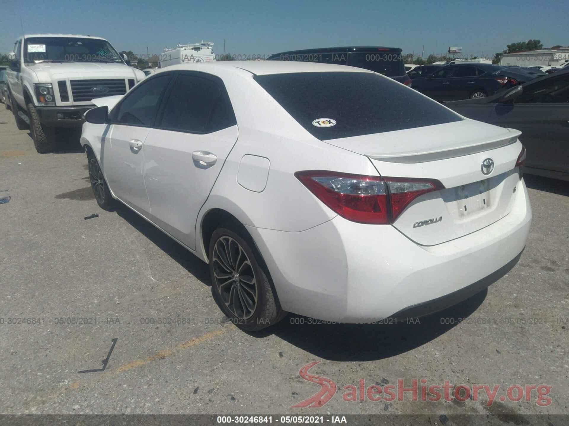 2T1BURHE1GC659495 2016 TOYOTA COROLLA