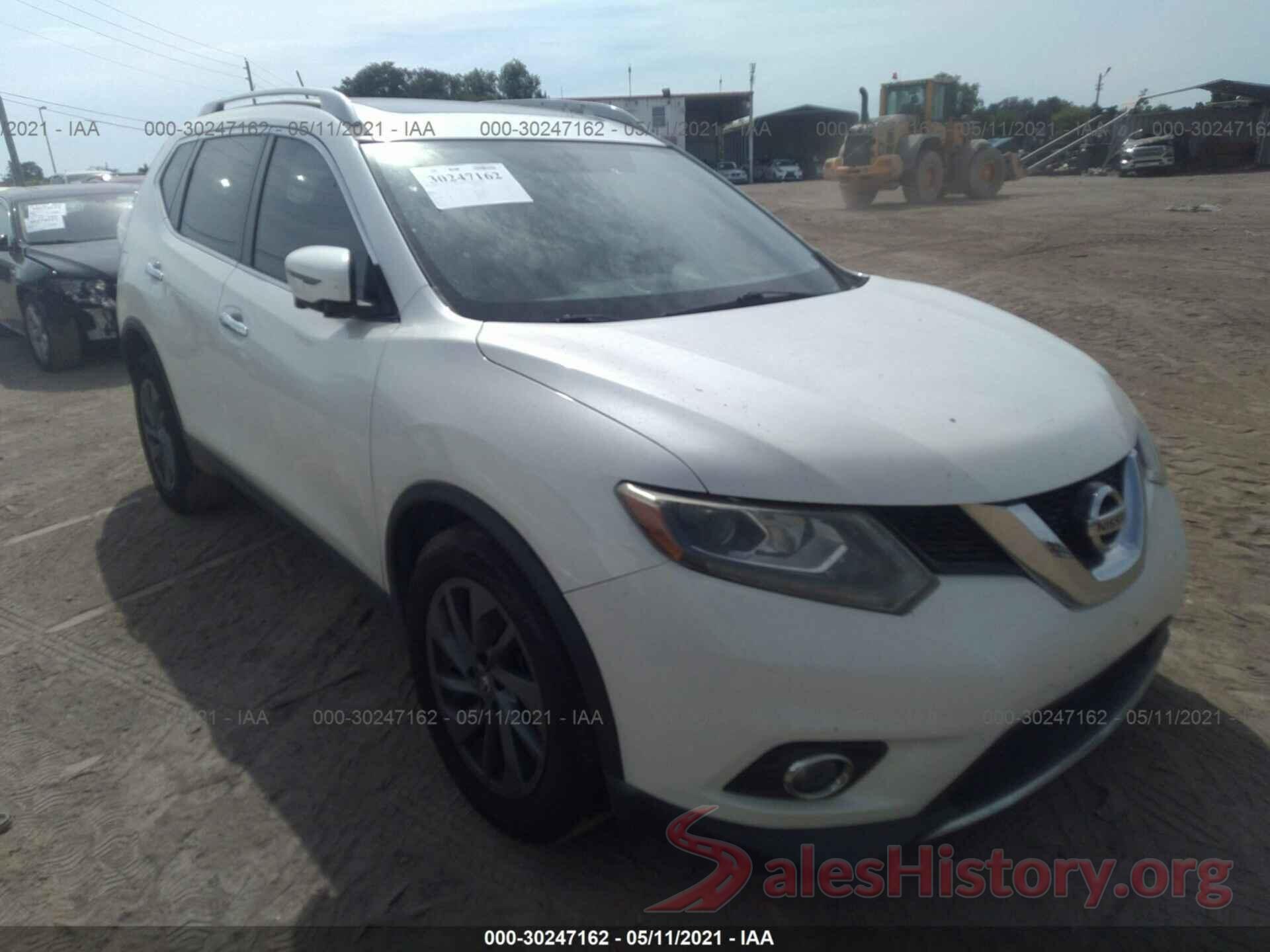 5N1AT2MT6GC780344 2016 NISSAN ROGUE