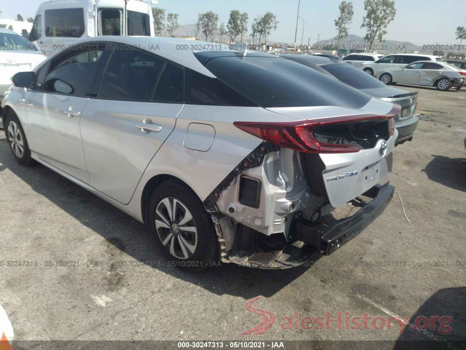 JTDKARFP8J3076614 2018 TOYOTA PRIUS PRIME