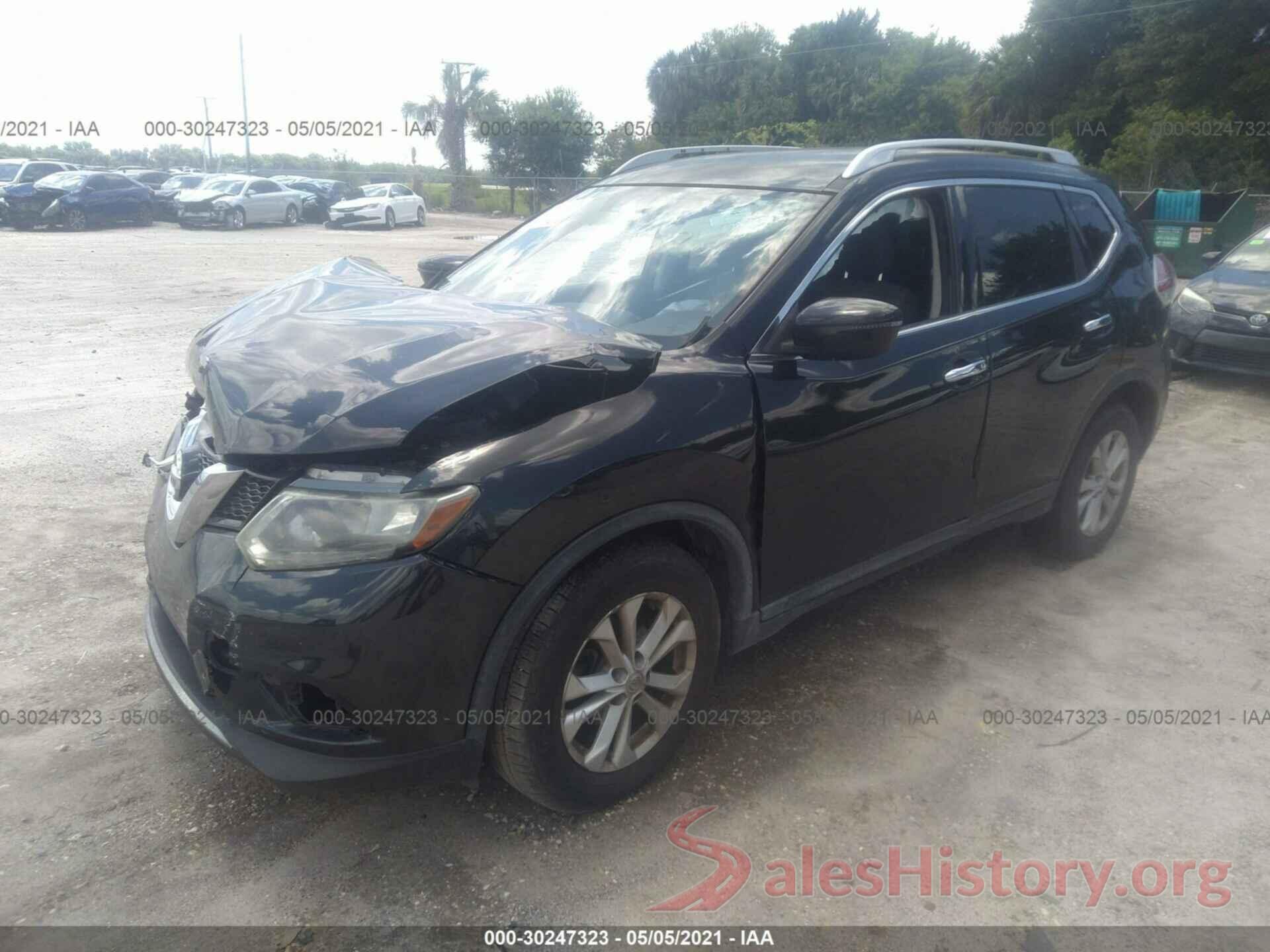 KNMAT2MT4GP685391 2016 NISSAN ROGUE