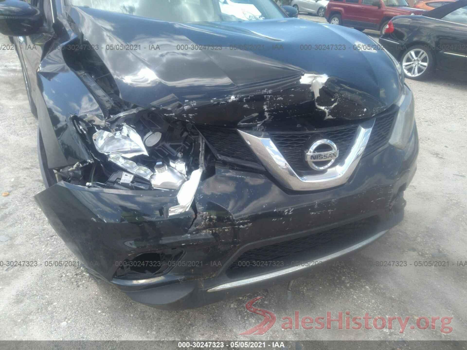 KNMAT2MT4GP685391 2016 NISSAN ROGUE