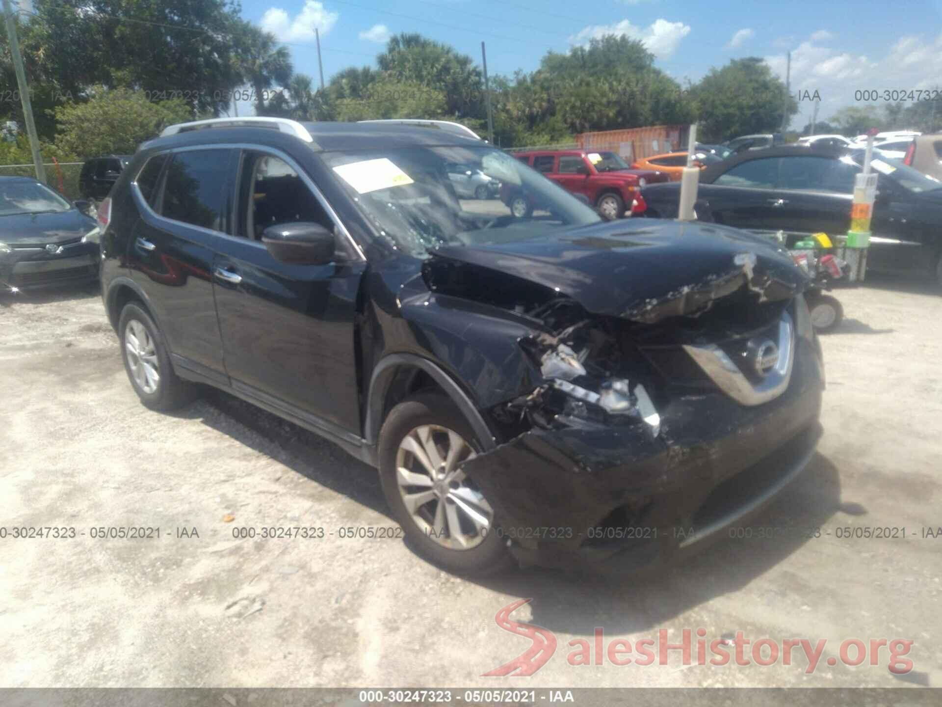 KNMAT2MT4GP685391 2016 NISSAN ROGUE