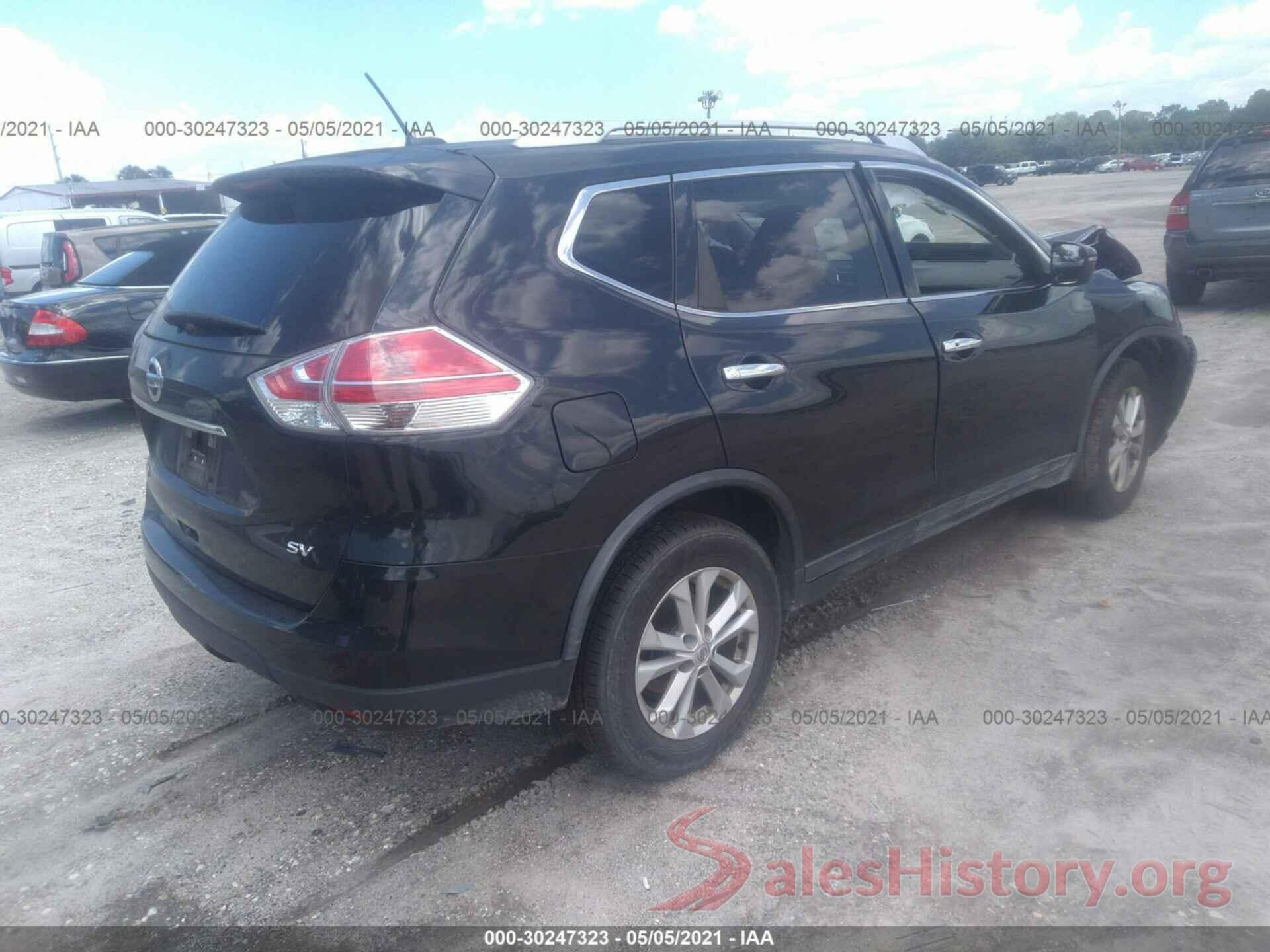 KNMAT2MT4GP685391 2016 NISSAN ROGUE