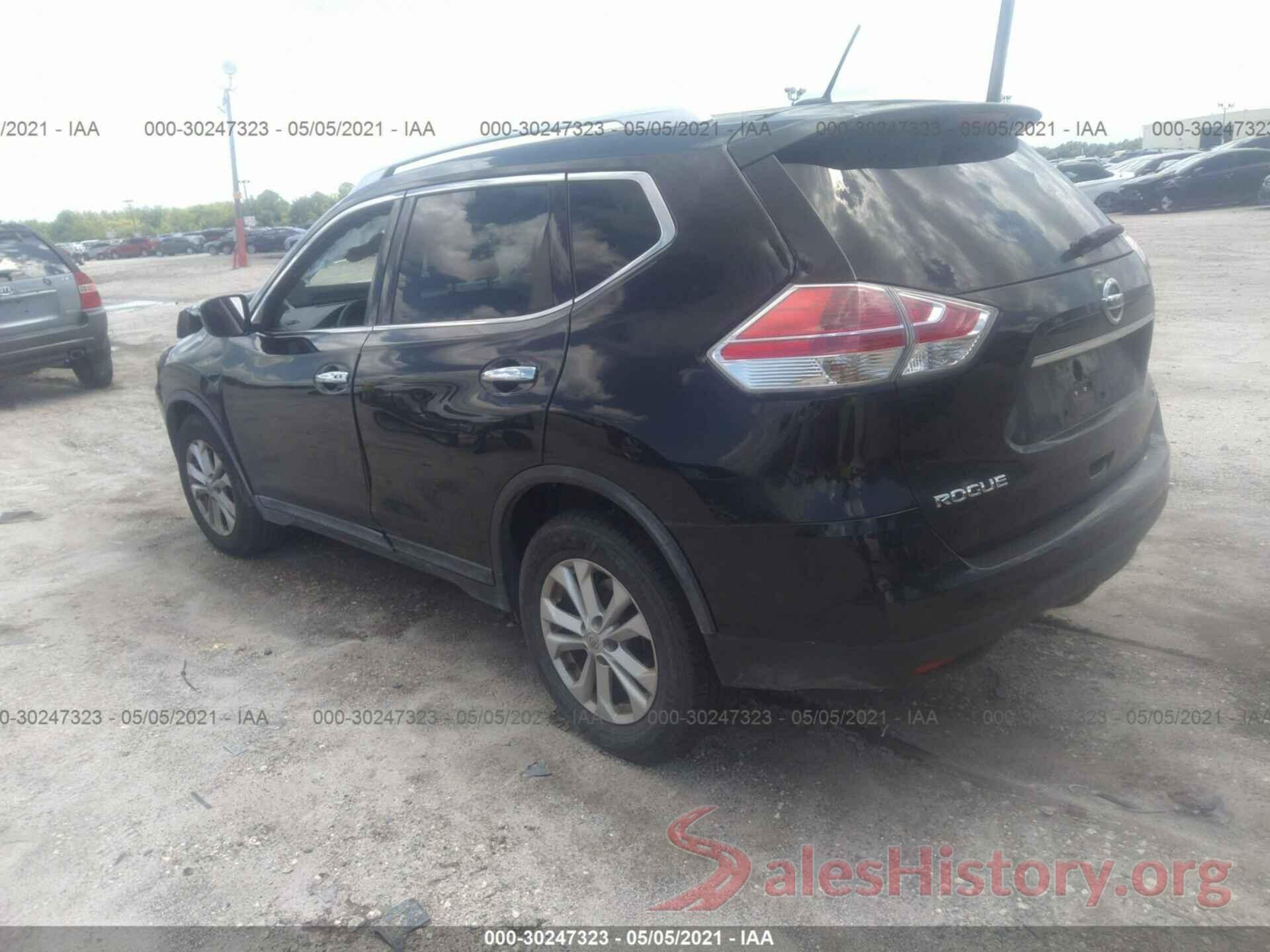 KNMAT2MT4GP685391 2016 NISSAN ROGUE