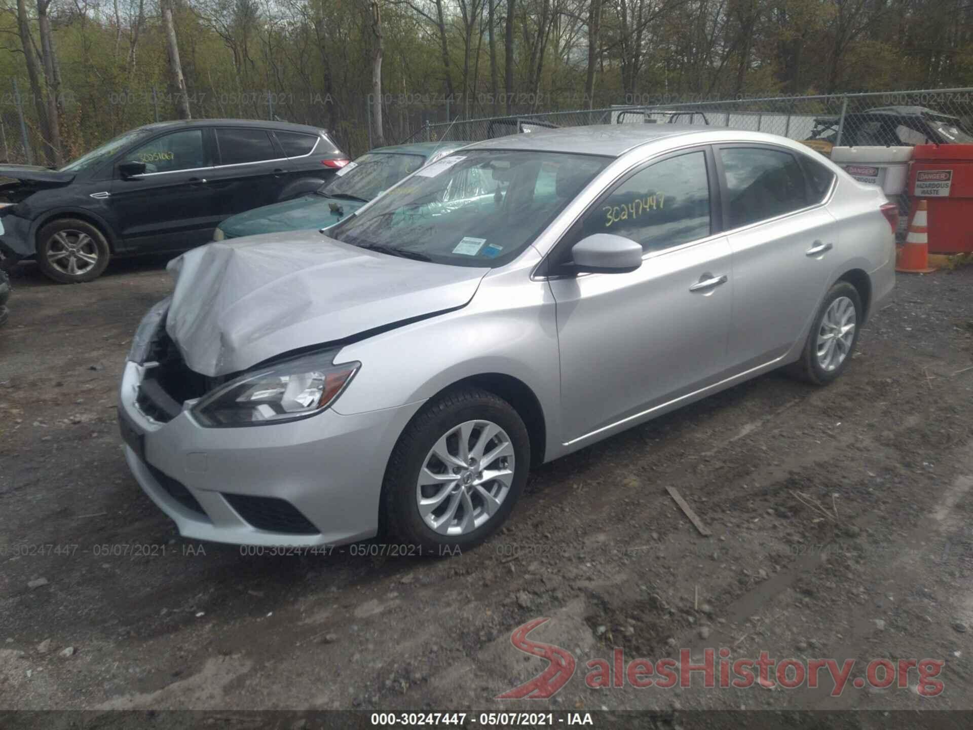 3N1AB7AP5JL664191 2018 NISSAN SENTRA