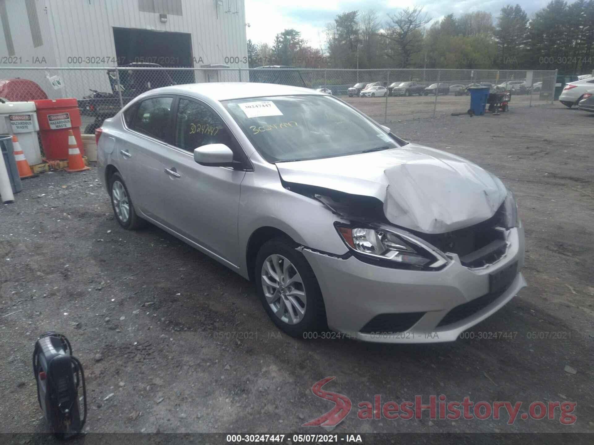 3N1AB7AP5JL664191 2018 NISSAN SENTRA