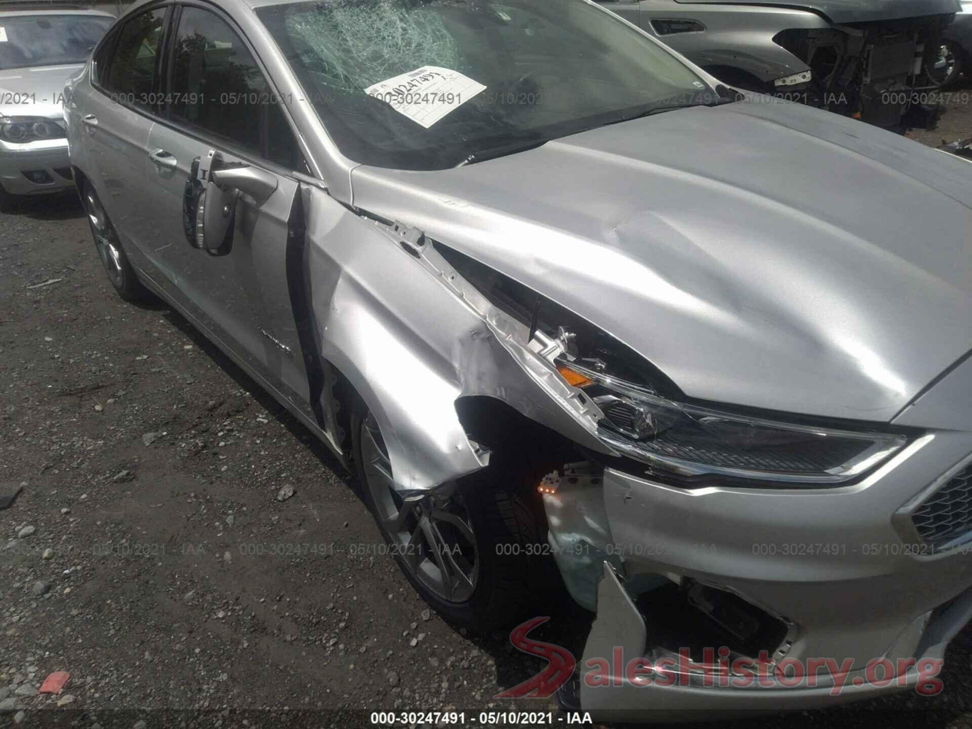 3FA6P0RU6KR273576 2019 FORD FUSION HYBRID