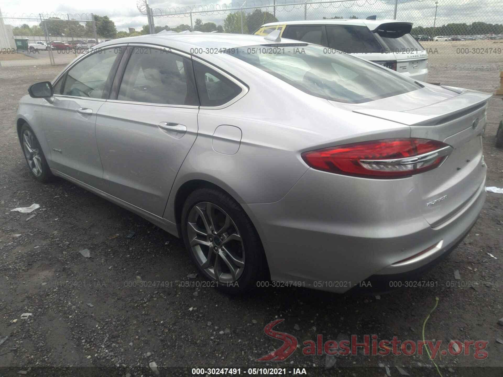 3FA6P0RU6KR273576 2019 FORD FUSION HYBRID