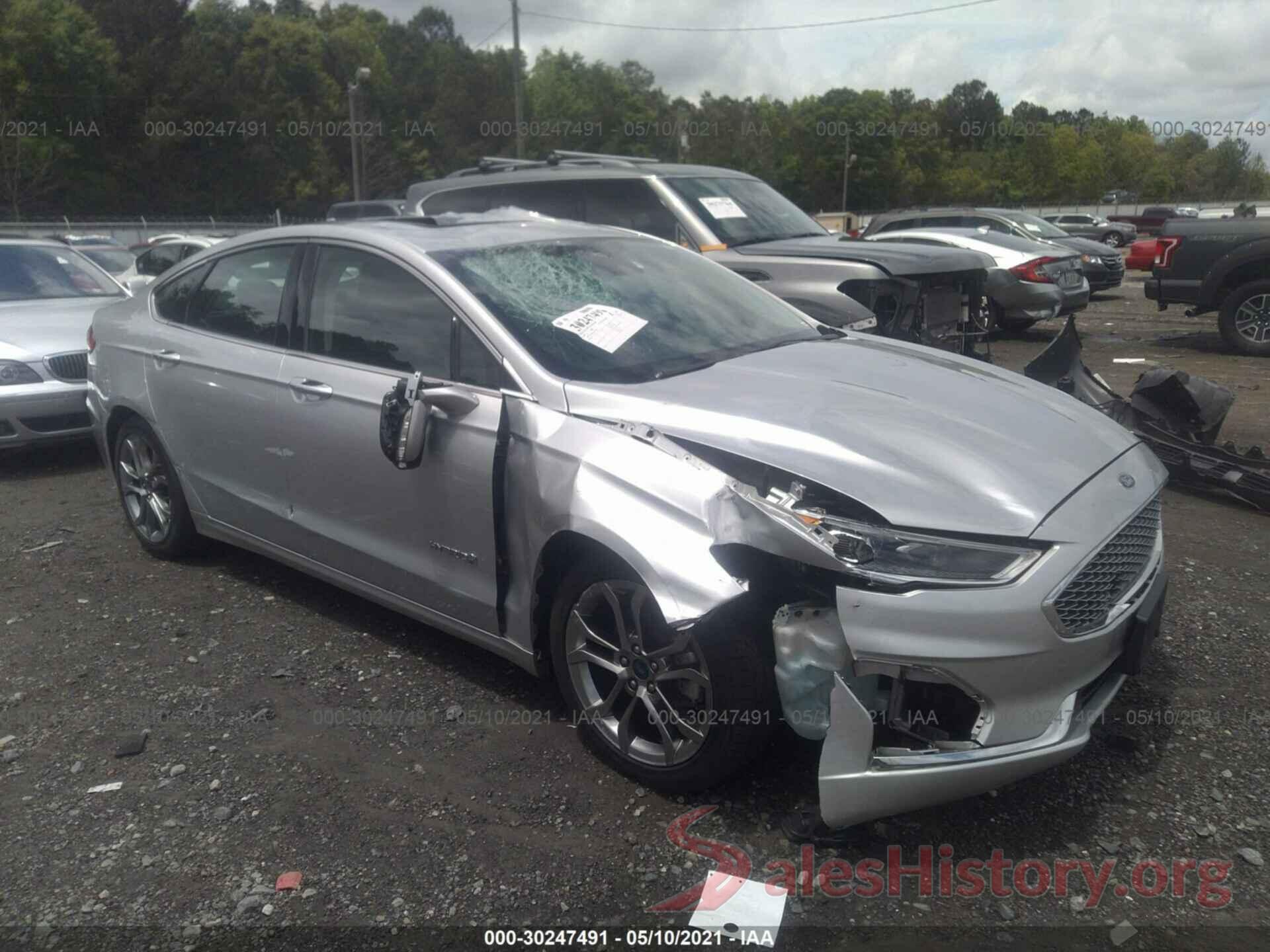 3FA6P0RU6KR273576 2019 FORD FUSION HYBRID