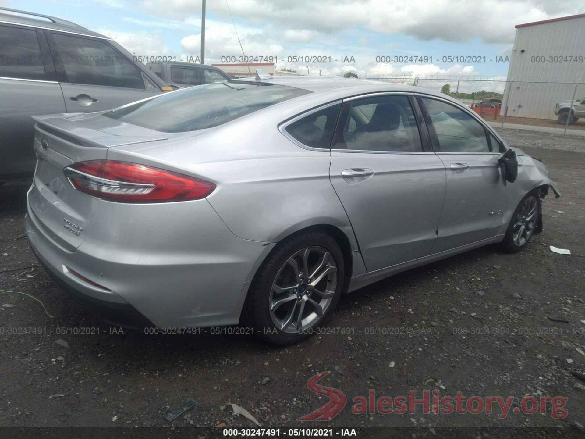 3FA6P0RU6KR273576 2019 FORD FUSION HYBRID