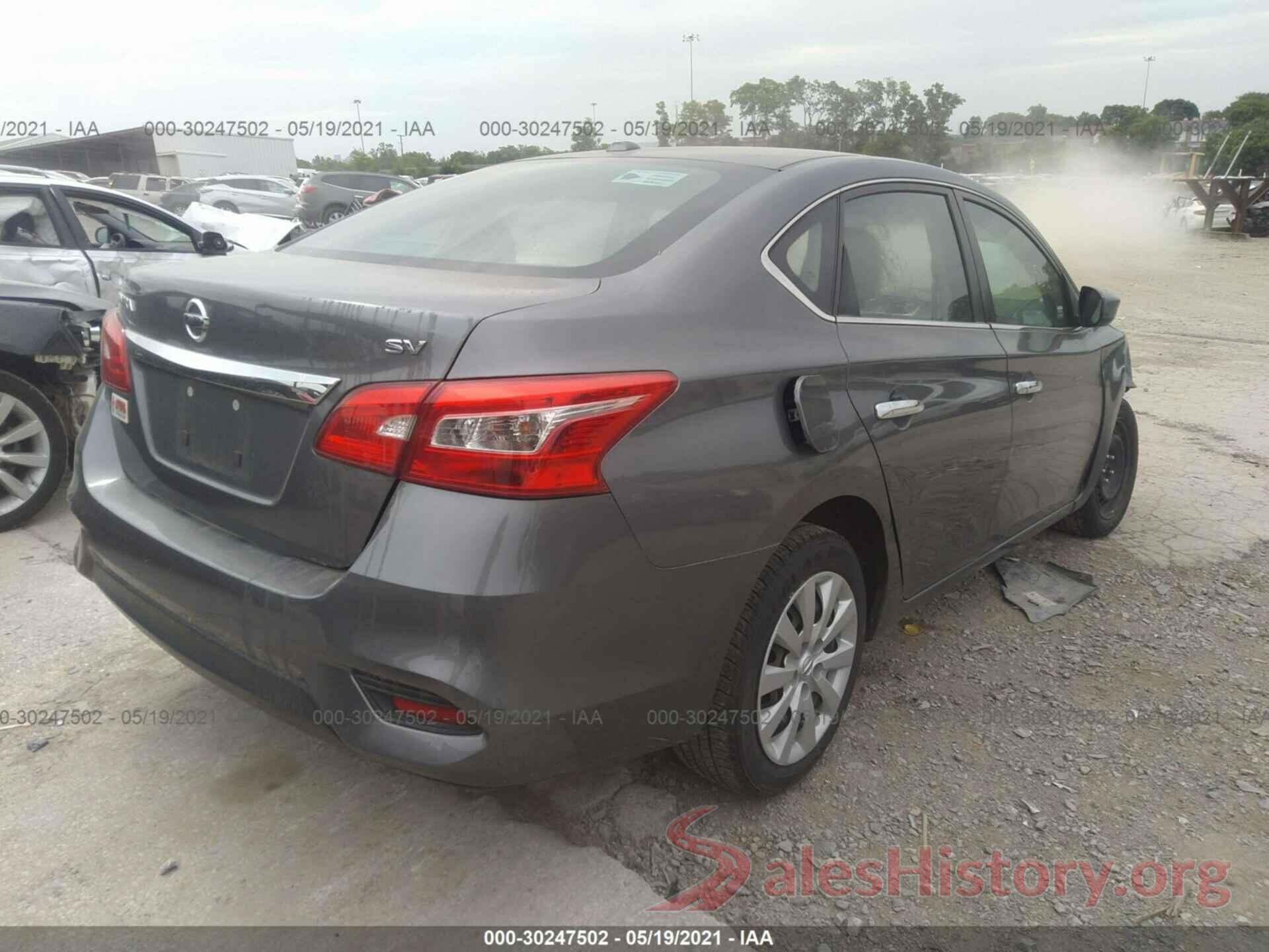 3N1AB7AP3HL685700 2017 NISSAN SENTRA