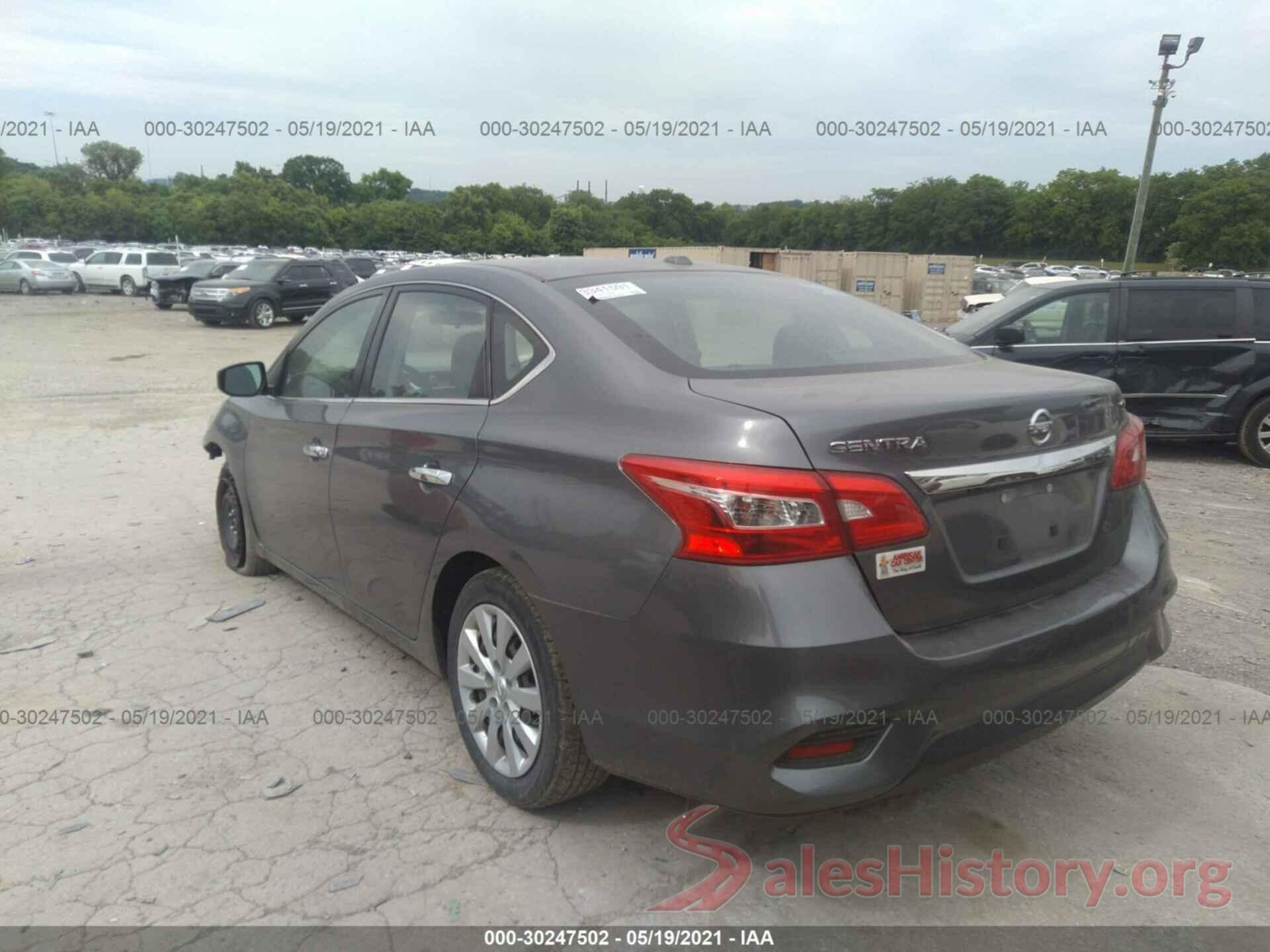 3N1AB7AP3HL685700 2017 NISSAN SENTRA