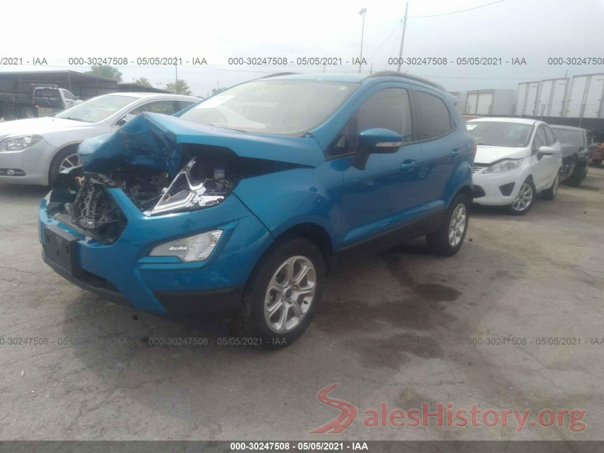 MAJ6S3GL3LC338636 2020 FORD ECOSPORT