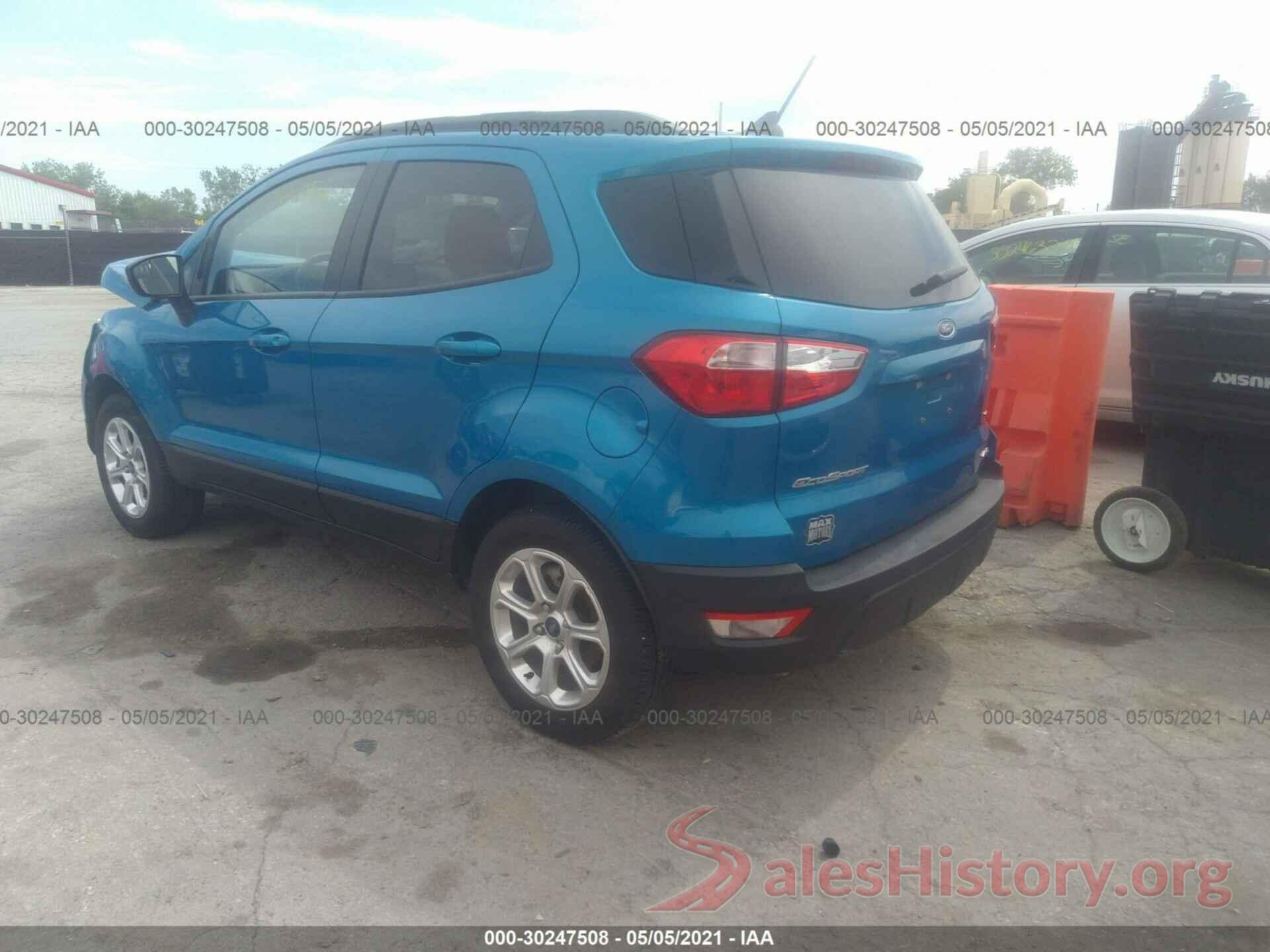 MAJ6S3GL3LC338636 2020 FORD ECOSPORT