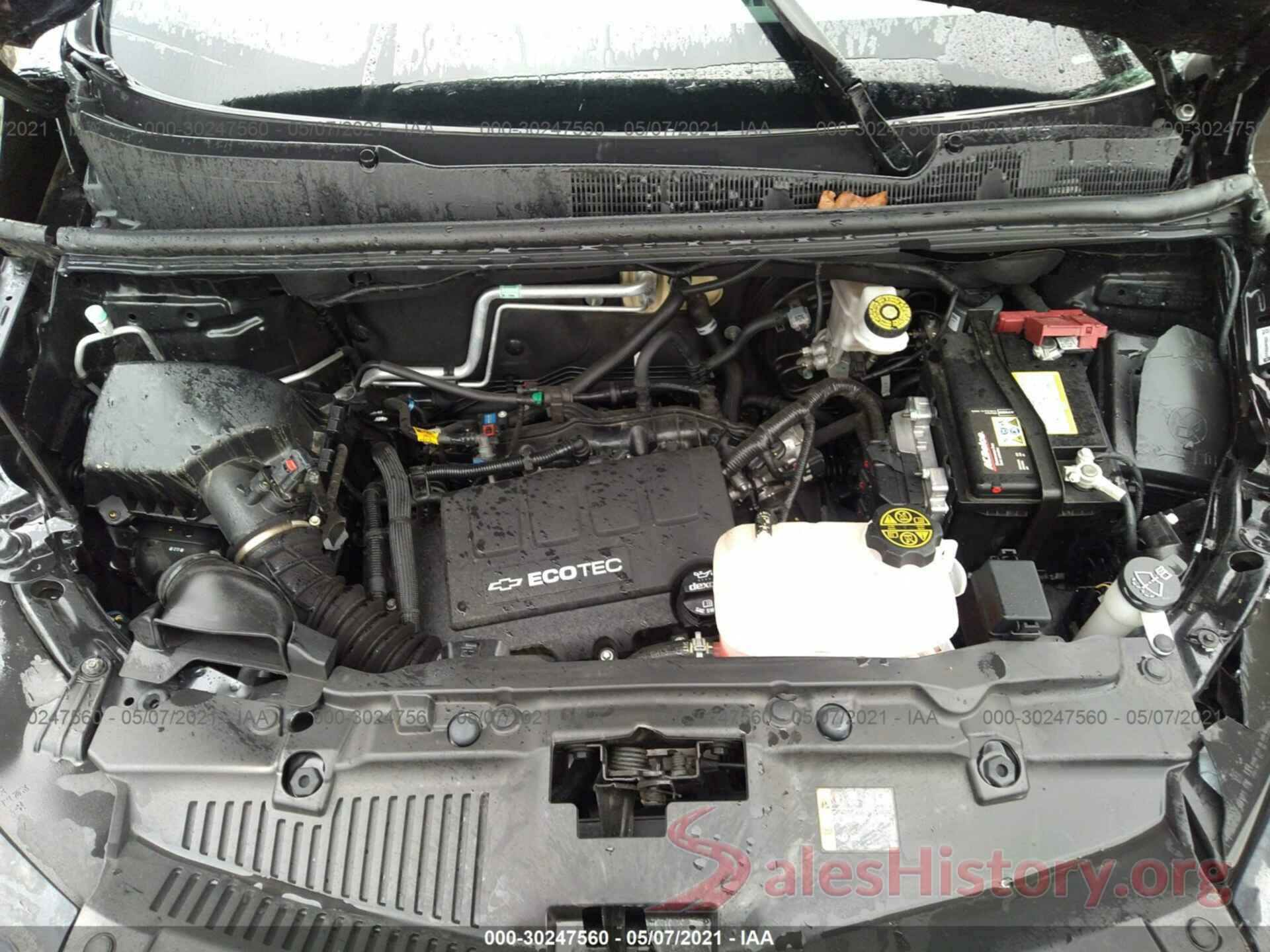 KL7CJRSB3KB749523 2019 CHEVROLET TRAX