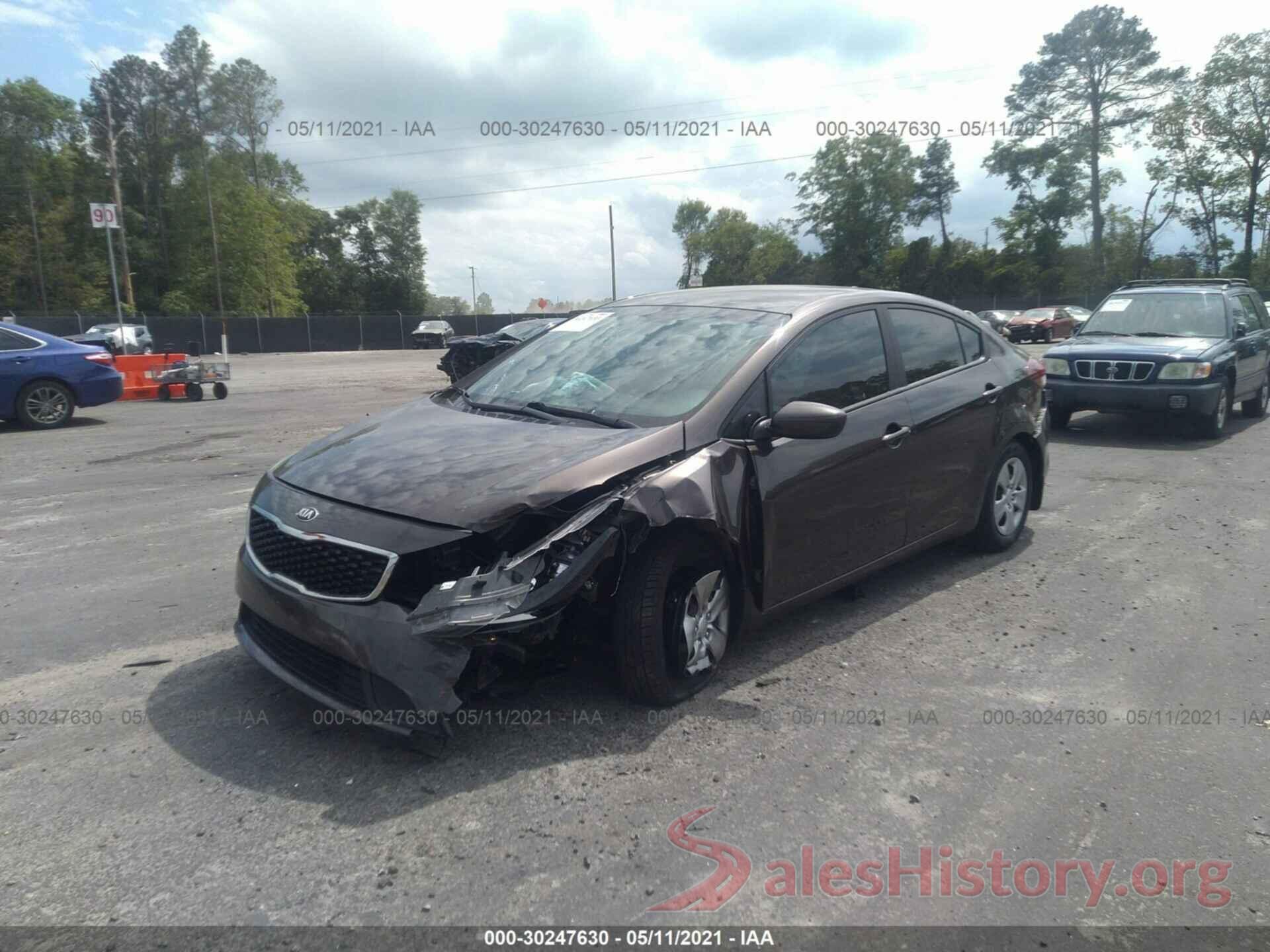 3KPFK4A71HE106032 2017 KIA FORTE