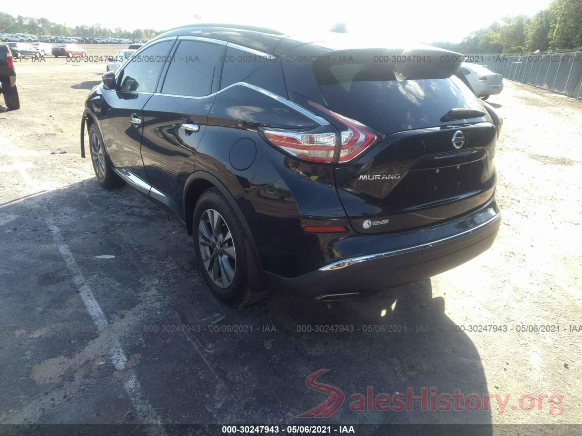 5N1AZ2MG3GN171170 2016 NISSAN MURANO